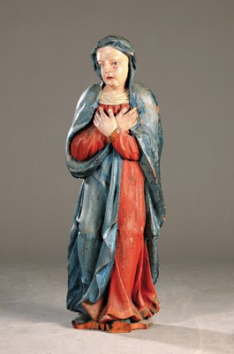 Image 26725065 - Skulptur der Hl. Anna, 2. Hälfte 18. Jh., barock