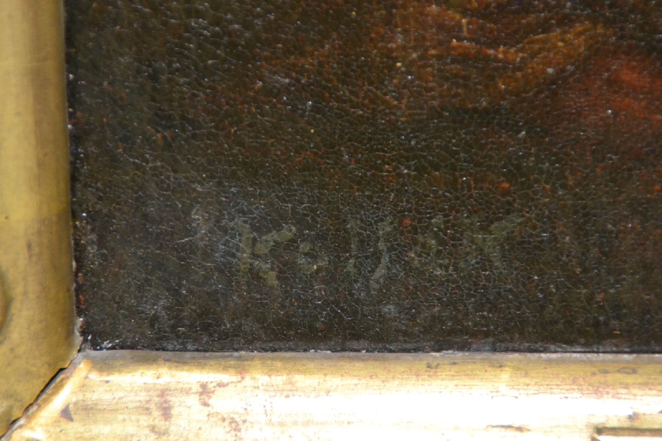 Detail f: Leon Robert Kossak, 1815-1877, vielfigurige Szene einer Schlacht von berittenen Soldaten, angeführt vom König, Öl/Lwd, restauriert, doubliert, ...