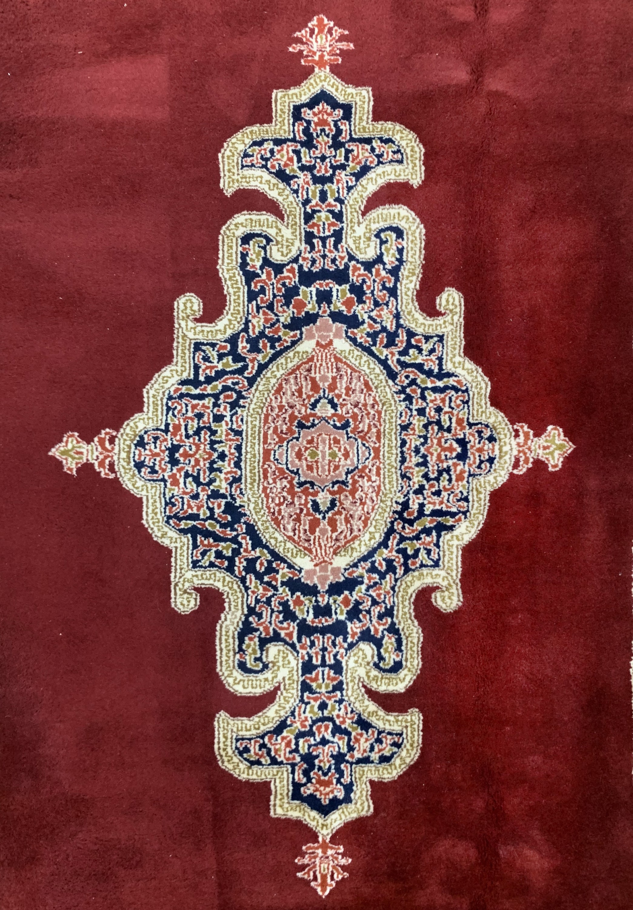 Detail b: Indo Kerman, Indien, ca. 40 Jahre, Wolle auf Baumwolle, ca. 290 x 200 cm, EHZ: 2