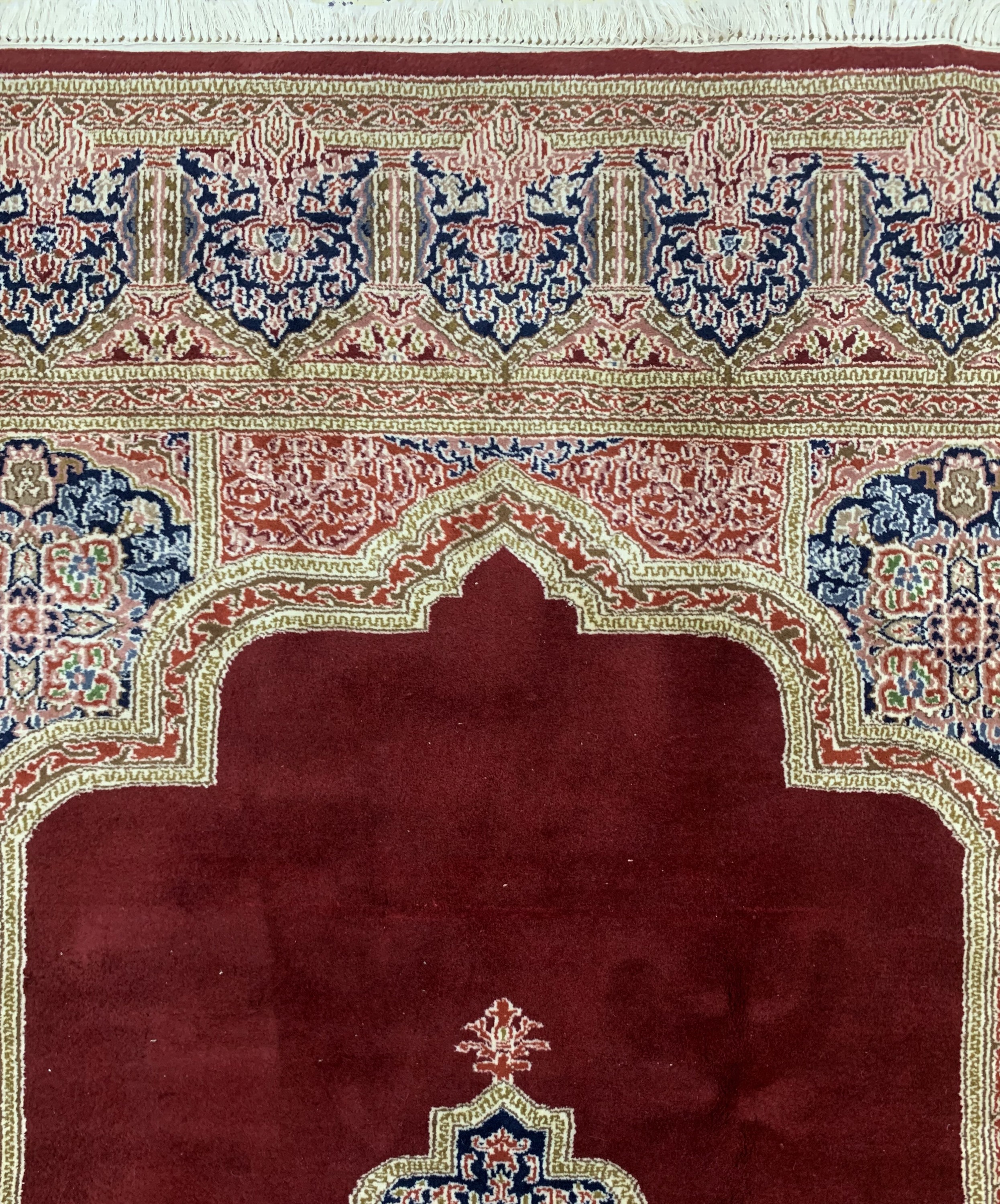 Detail c: Indo Kerman, Indien, ca. 40 Jahre, Wolle auf Baumwolle, ca. 290 x 200 cm, EHZ: 2