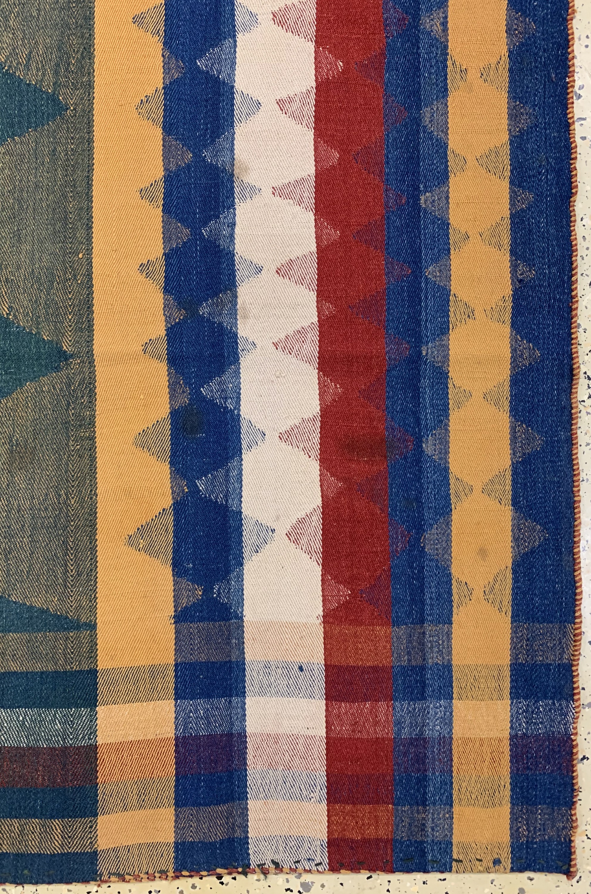 Detail a: Ghaschgai Djajim, Persien, um 1960, Wolle auf Wolle, ca. 214 x 162 cm, EHZ: 1-2