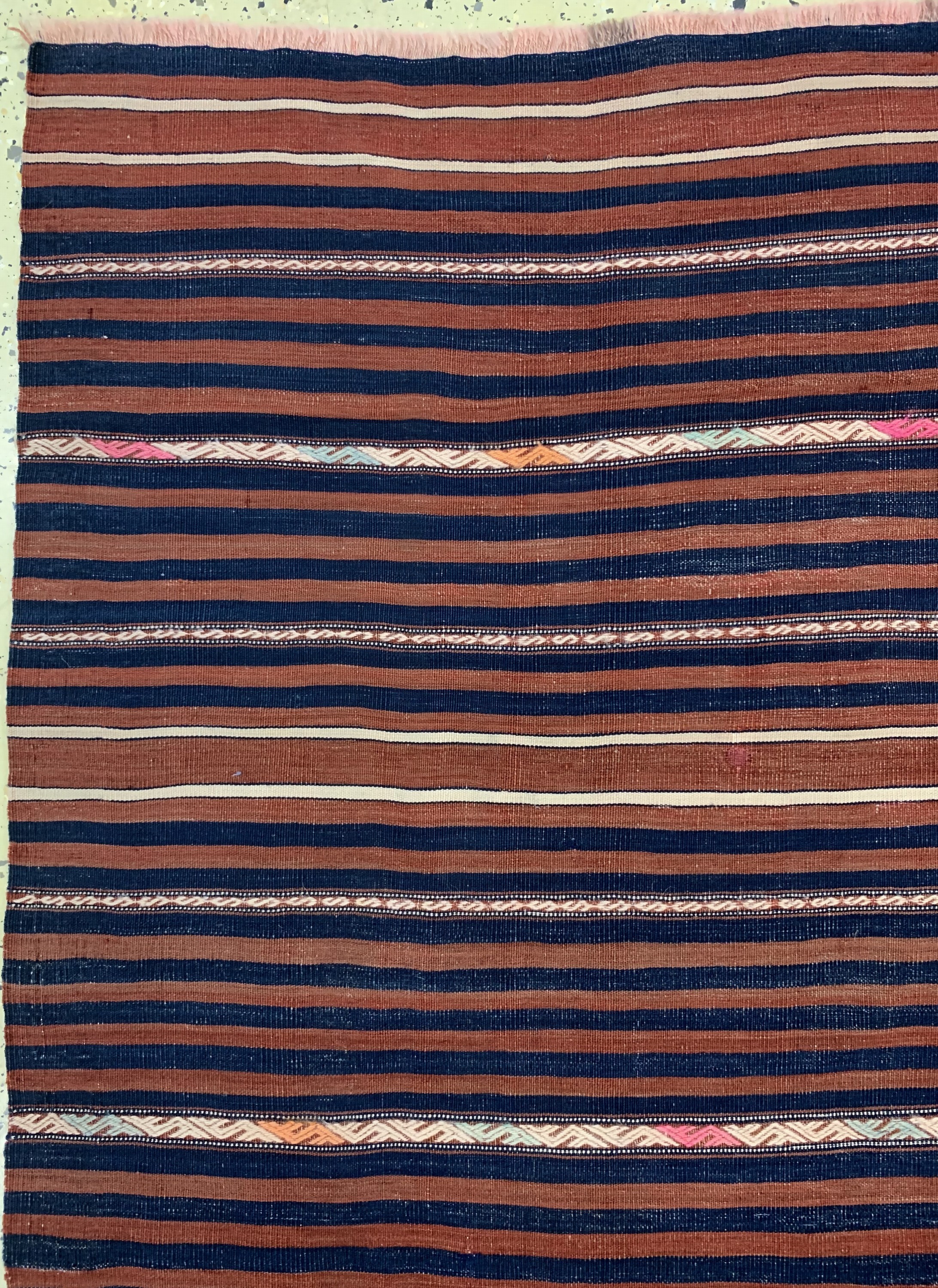 Detail b: Shahsawan Shaddah, Persien, um 1920, Wolle auf Wolle, ca. 215 x 160 cm, EHZ: 2