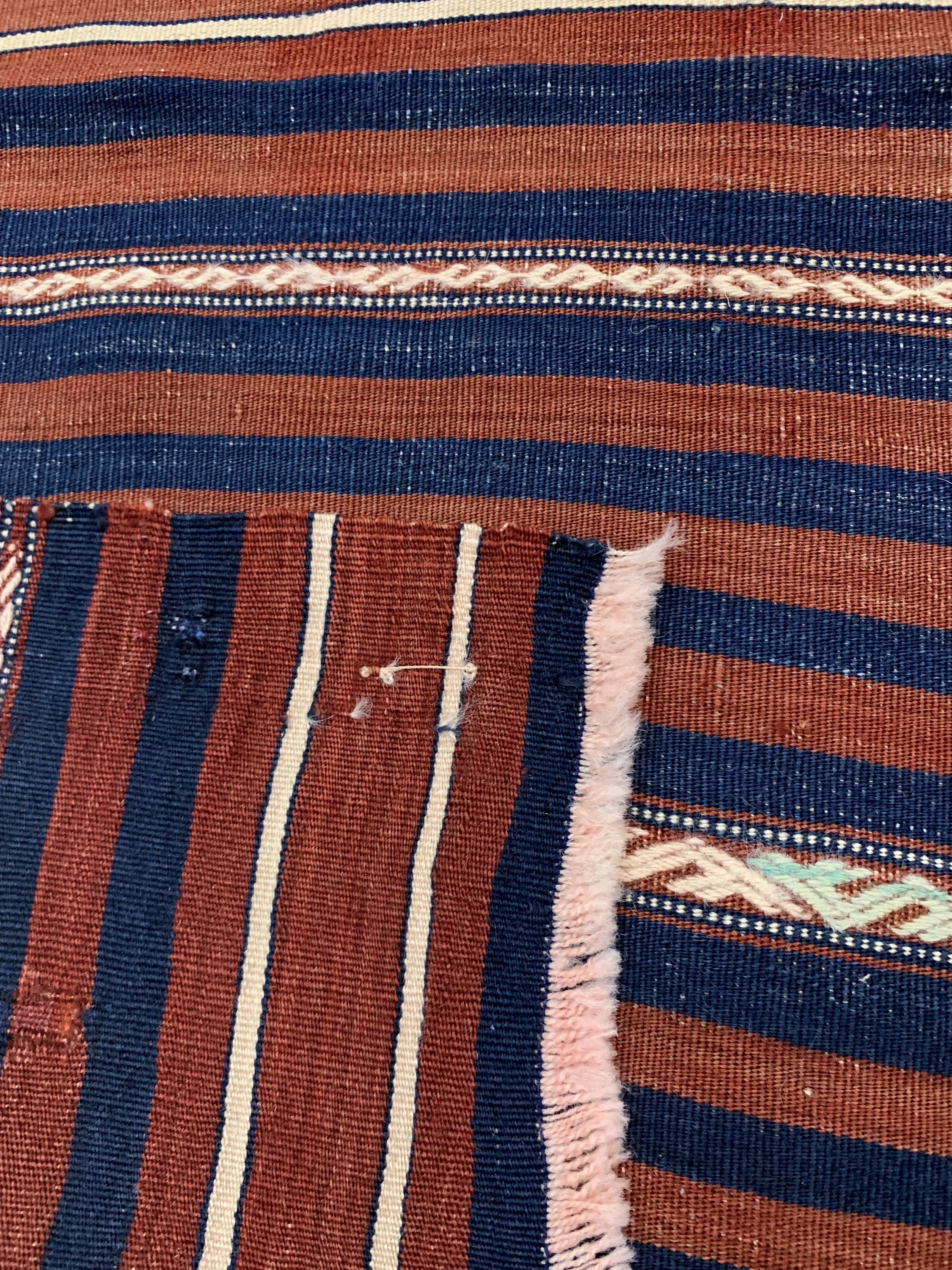Detail d: Shahsawan Shaddah, Persien, um 1920, Wolle auf Wolle, ca. 215 x 160 cm, EHZ: 2