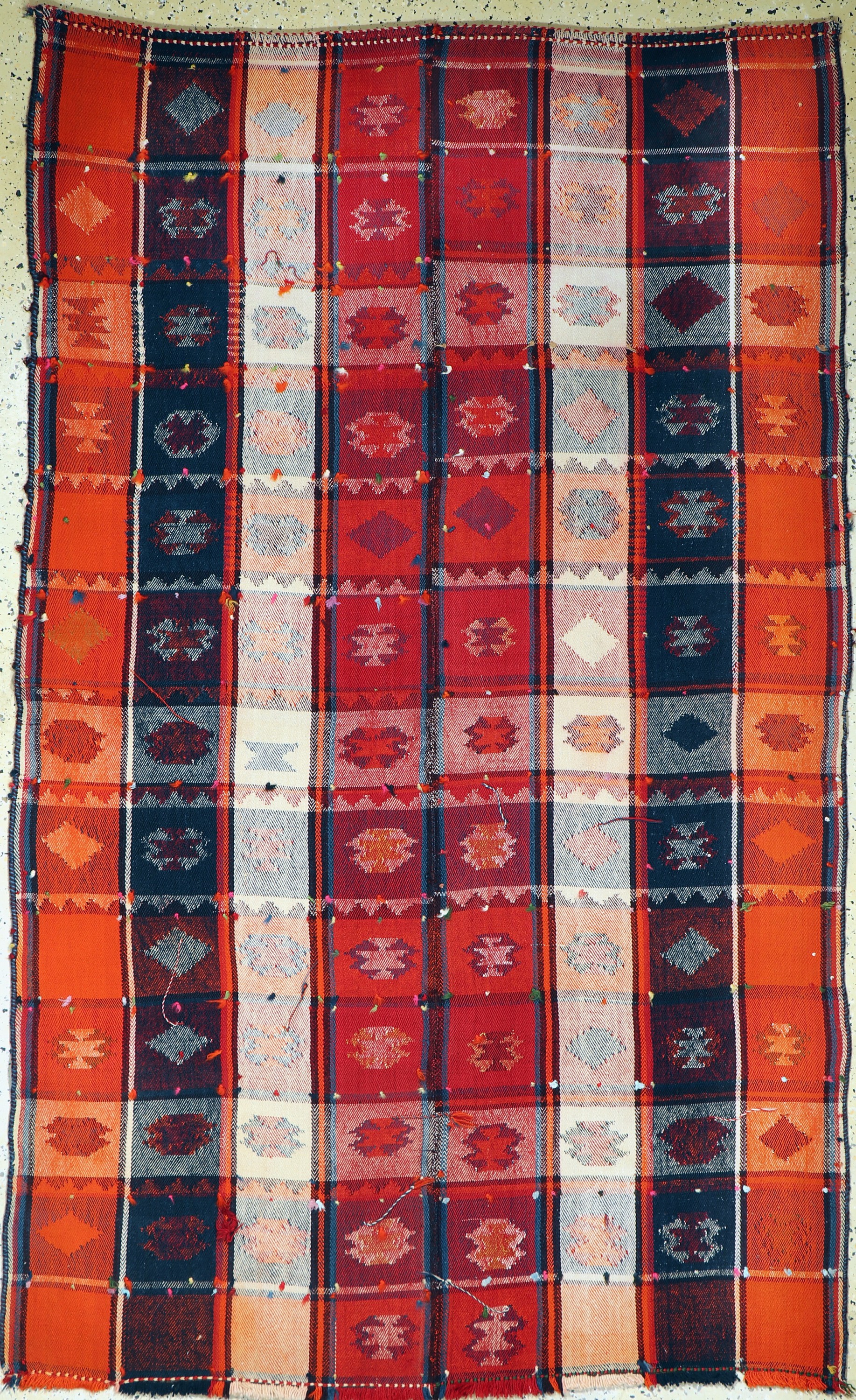 Ghaschgai Djajim alt, Persien, um 1940, Wolle auf Wolle, ca. 234 x 144 cm, EHZ: 1-2
