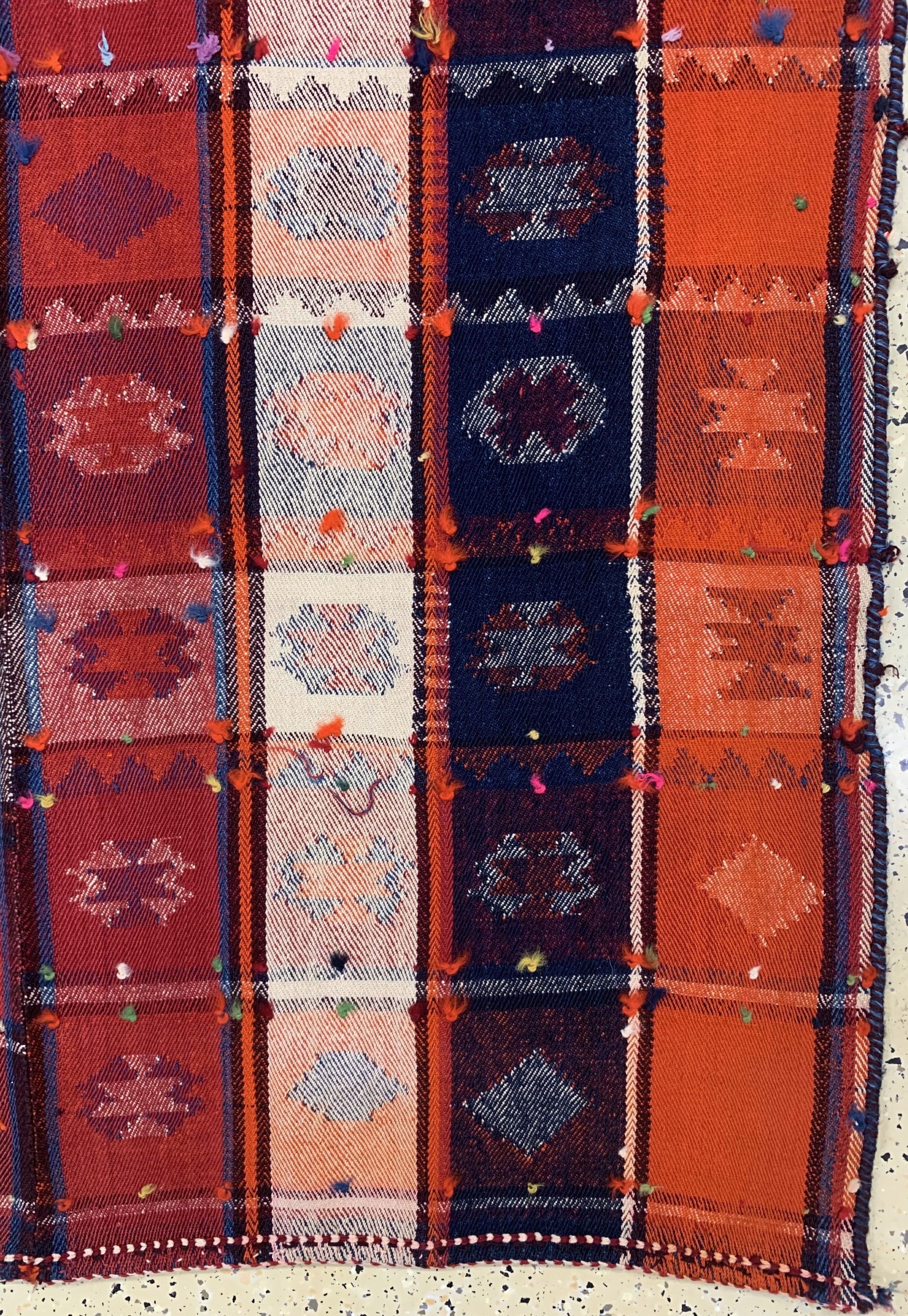 Detail a: Ghaschgai Djajim alt, Persien, um 1940, Wolle auf Wolle, ca. 234 x 144 cm, EHZ: 1-2