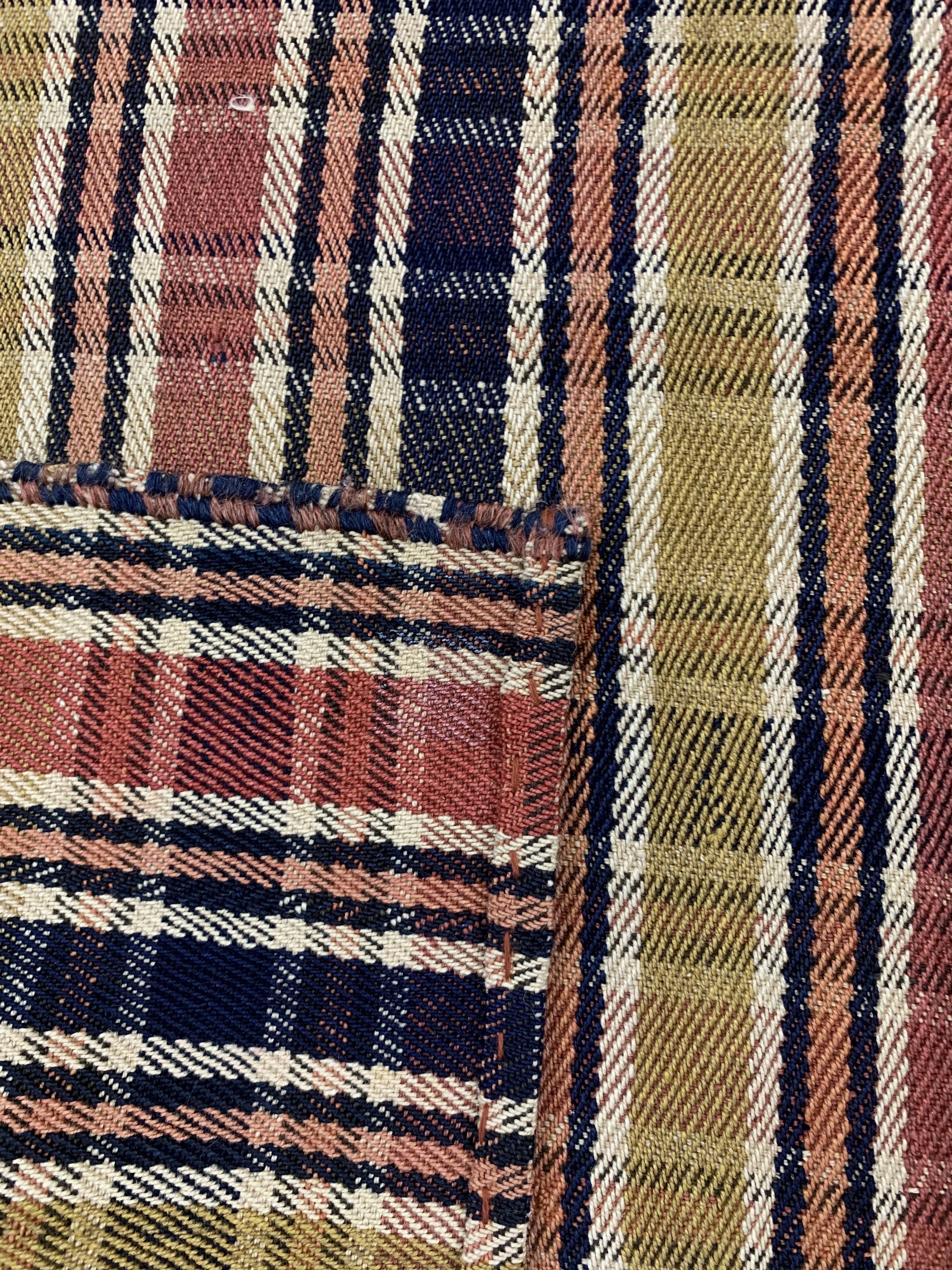 Detail d: Ghaschgai Djajim, Persien, um 1920, Wolle auf Wolle, ca. 227 x 150 cm, EHZ: 2