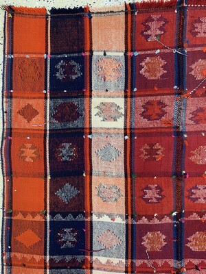 26727198b - Ghashgai Djajim old, Persia, around 1940, wool on wool, approx. 234 x 144 cm, condition: 1- 2. Rugs, Carpets & Flatweaves