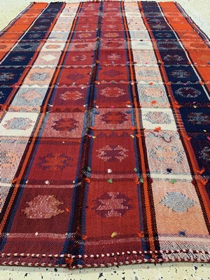 26727198d - Ghashgai Djajim old, Persia, around 1940, wool on wool, approx. 234 x 144 cm, condition: 1- 2. Rugs, Carpets & Flatweaves