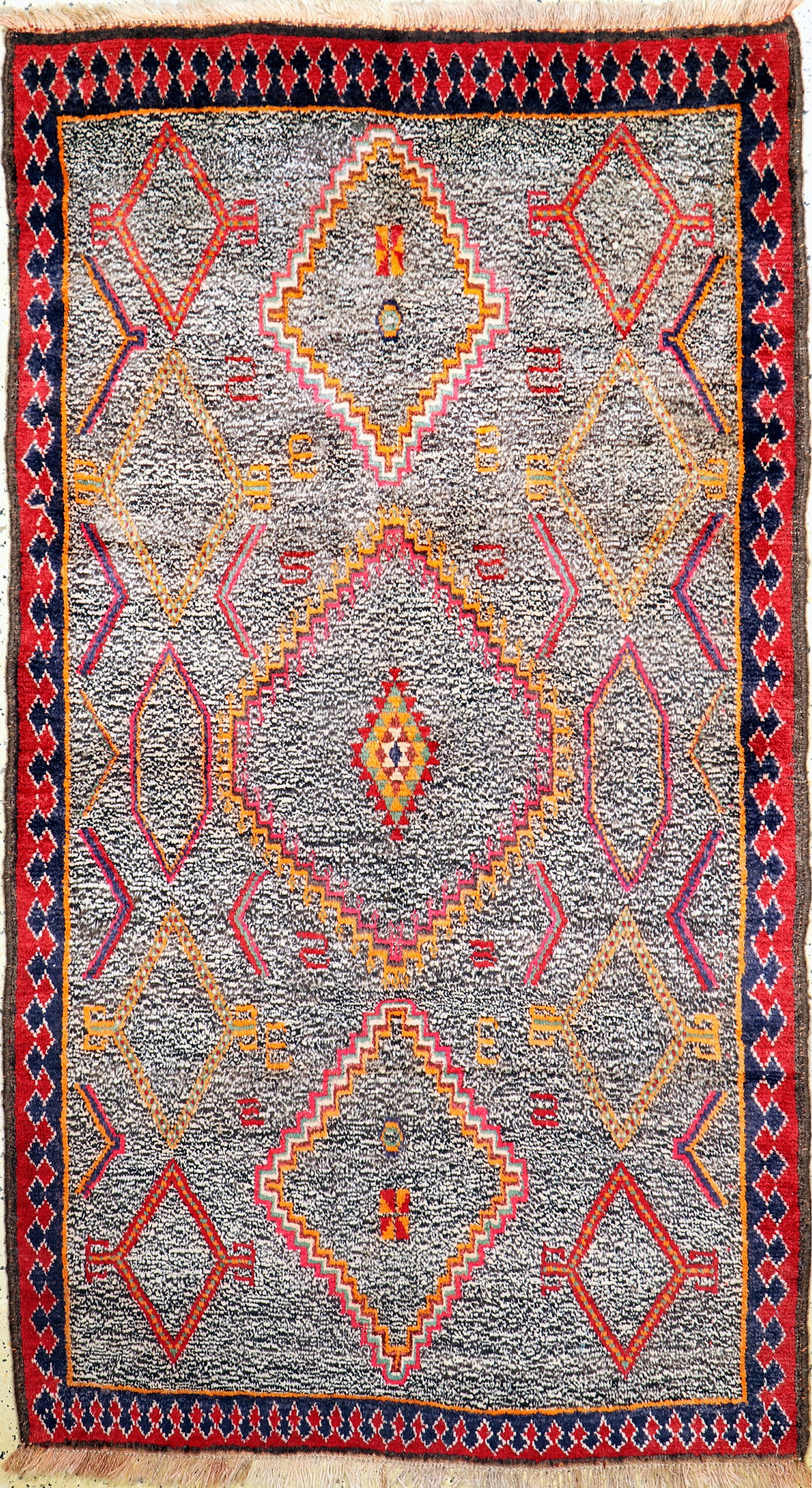Ghaschgai Gabbeh, Persien, um 1930, Wolle auf Wolle, ca. 198 x 112 cm, EHZ: 2