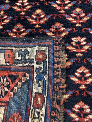 26727223f - Antique Shahsawan (Weramin region), Persia, around 1900, wool on wool, approx. 280 x 150 cm, condition: 1-2. Antique, old and decorative collector Orientalrugs, Carpets, Textiles and Flatweaves