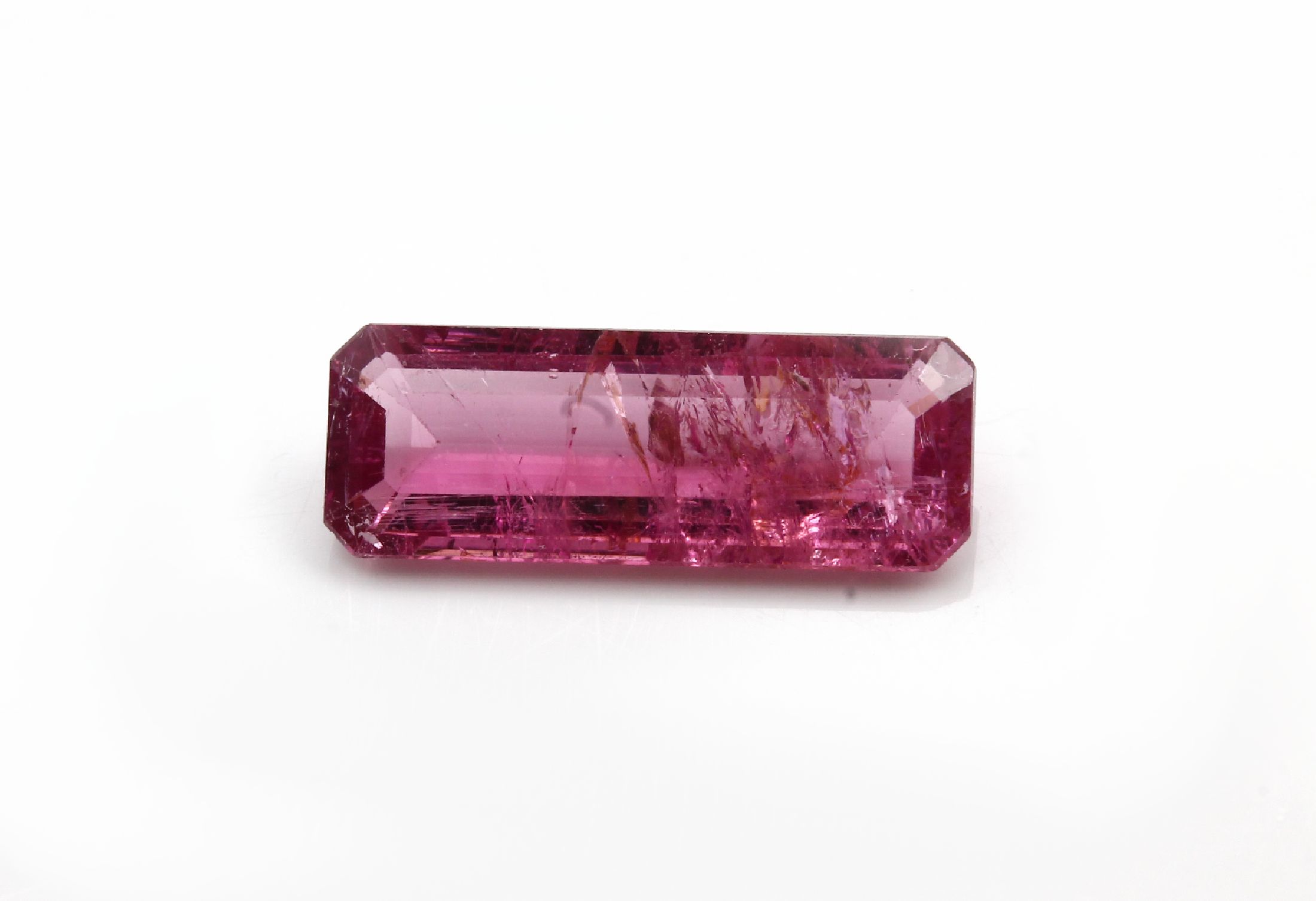 Detail a: Lot 7 lose Turmaline, ca. 27.53 ct, Treppenschliffe in versch. Größen, versch. Farben