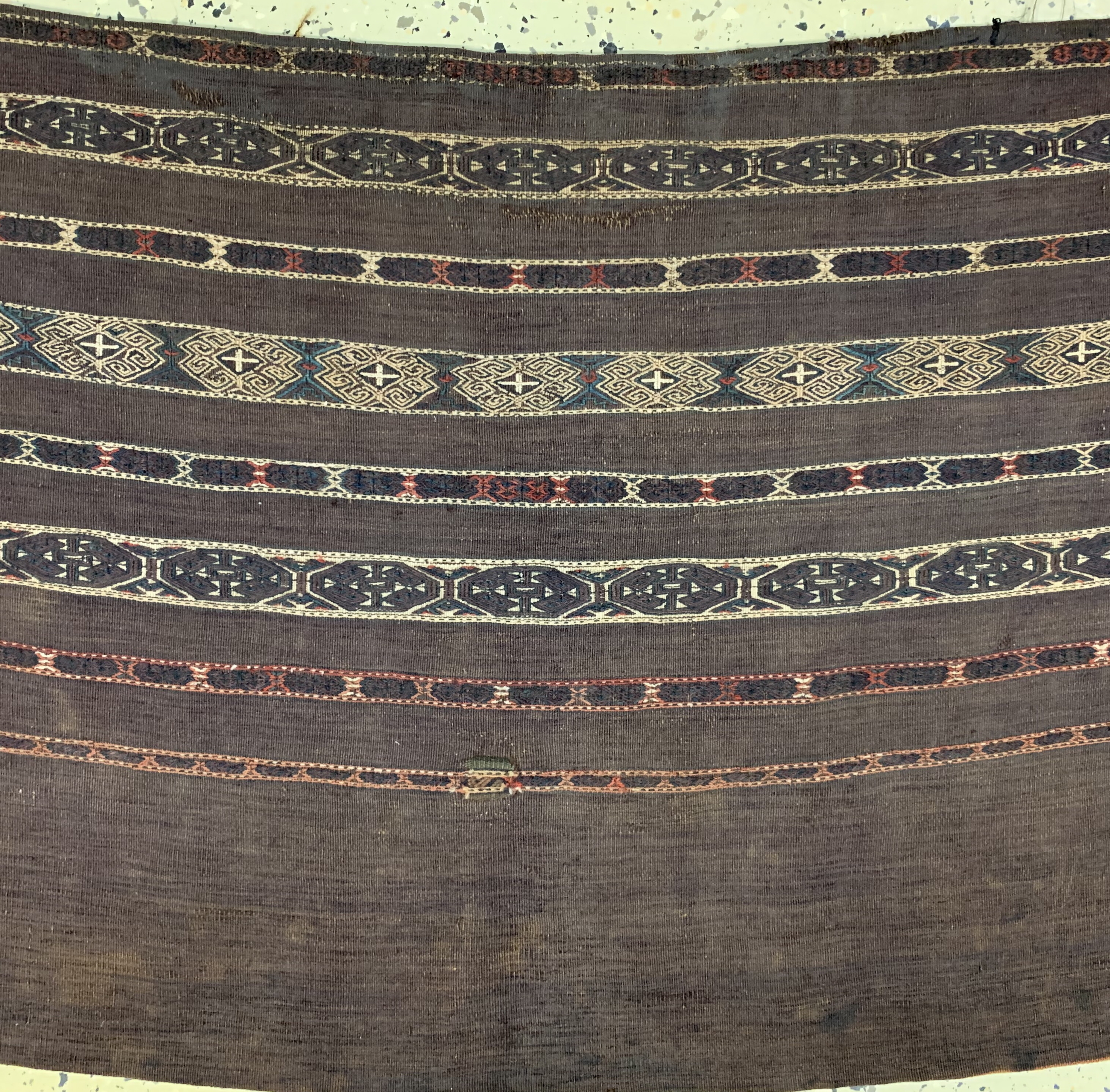 Detail c: Konvolut 3 Yomud Djowal, Turkmenistan, um 1920, Wolle auf Wolle, ca. 120 x 80 cm, EHZ: 3
