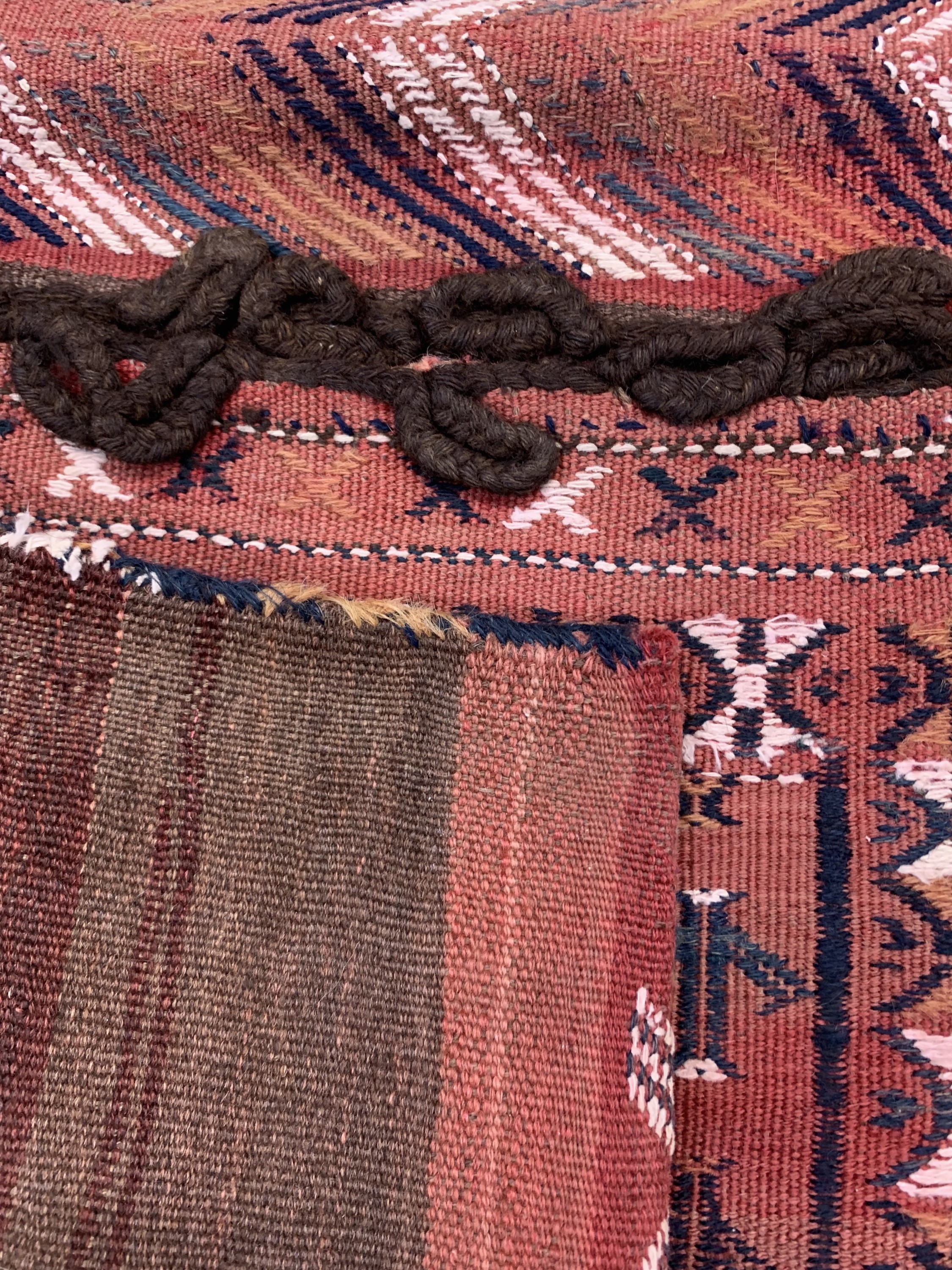 Detail b: Konvolut 3 Doppeltaschen, Persien, um 1930/1940, Wolle auf Wolle, ca. 112 x 50 cm, EHZ: 3