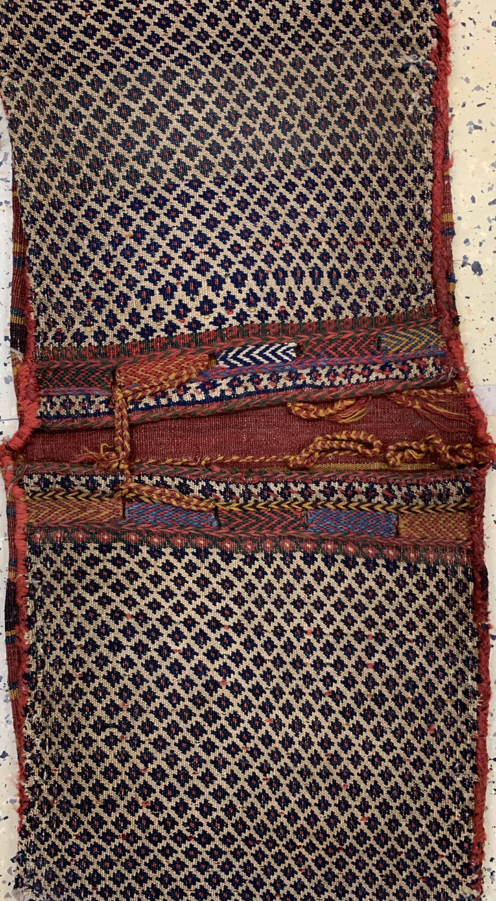 Detail c: Konvolut 3 Doppeltaschen, Persien, um 1930/1940, Wolle auf Wolle, ca. 112 x 50 cm, EHZ: 3