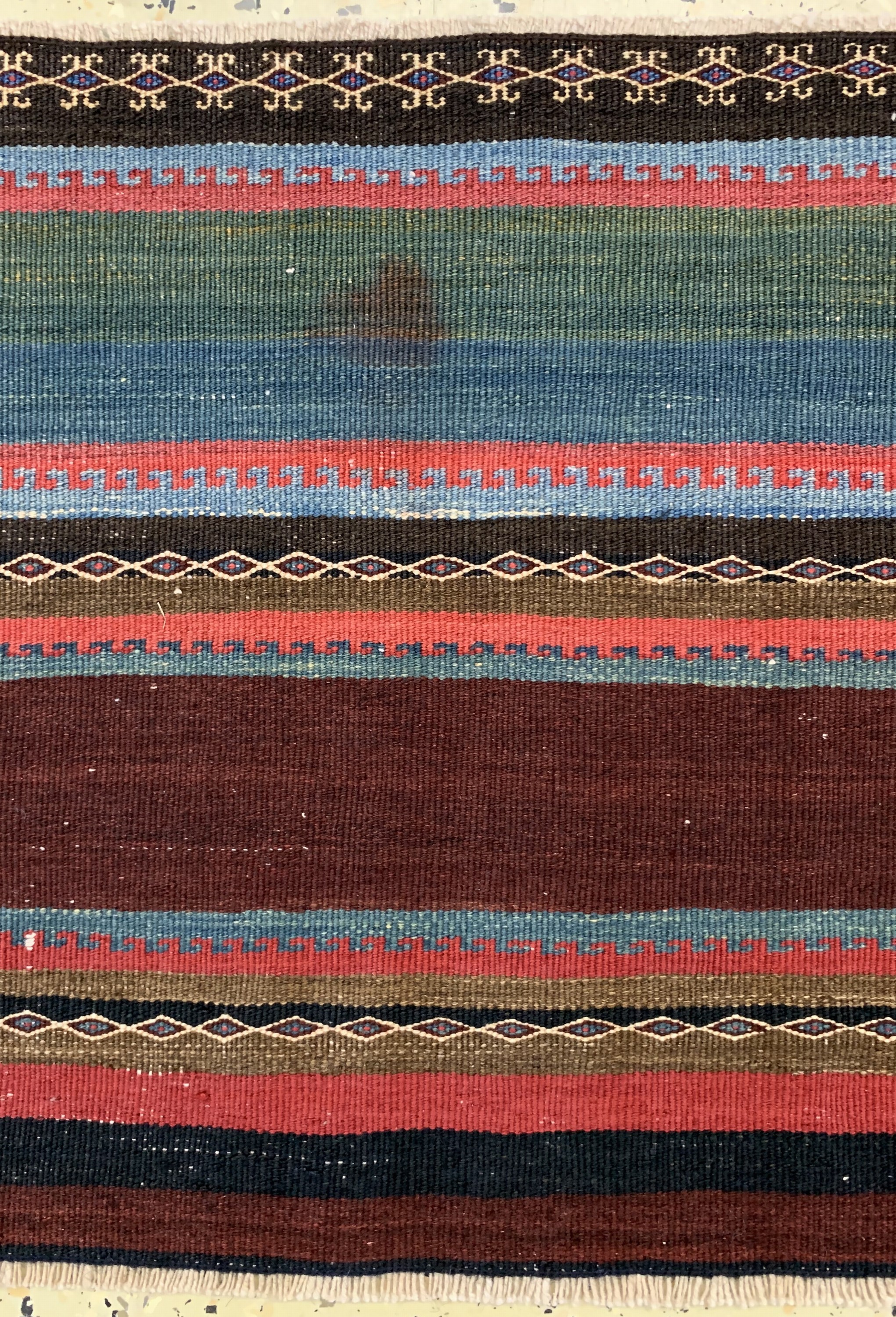 Detail a: Konvolut 4 Taschenfront, Persien & Turkmenistan, um 1930/1940, Wolle auf Wolle, ca. 50 x 45 cm, EHZ: 2-3
