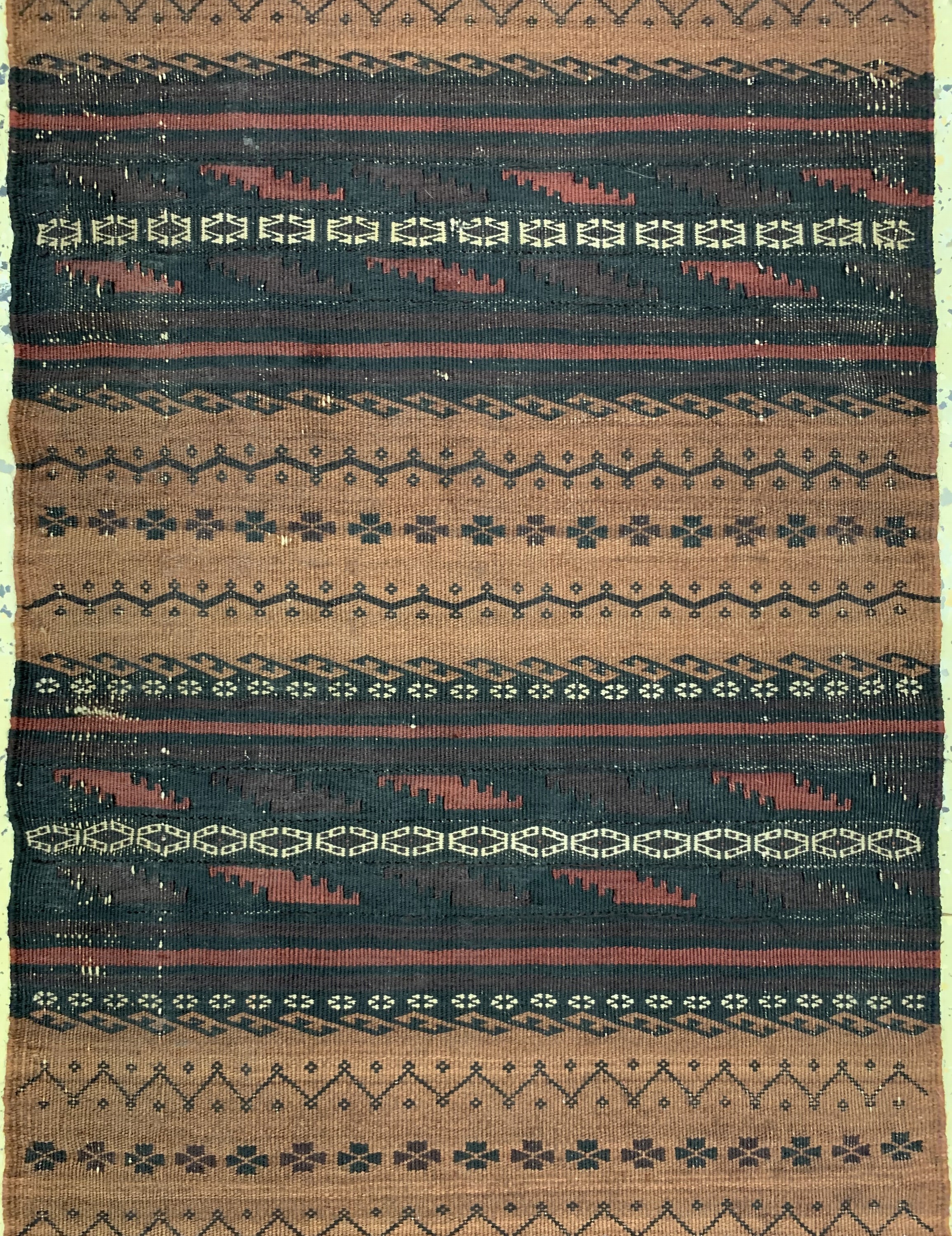 Detail g: 4 Belutsch Taschenfronten, Persien, um 1930/1940, Wolle auf Wolle, ca. 115 x 49 cm, EHZ: 3-4