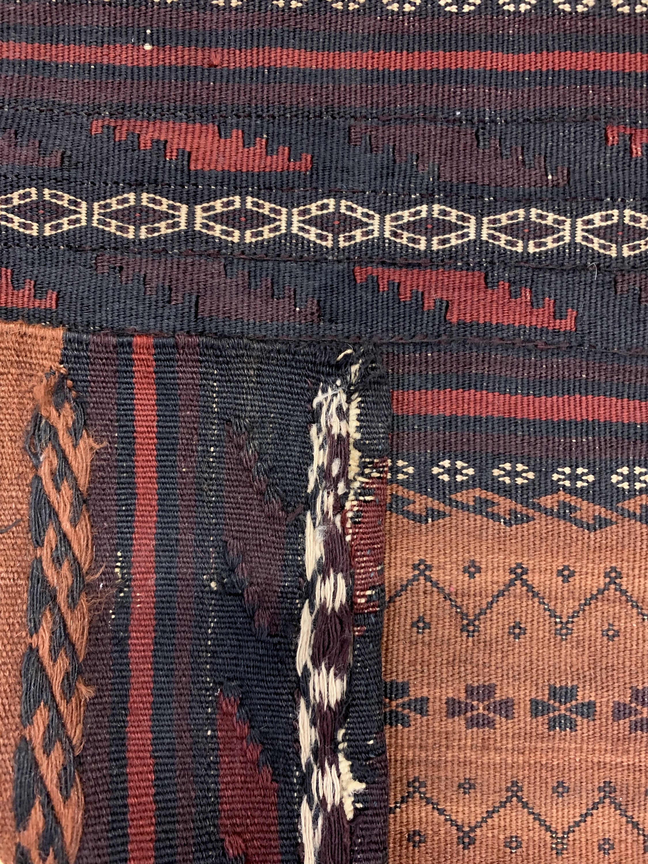 Detail h: 4 Belutsch Taschenfronten, Persien, um 1930/1940, Wolle auf Wolle, ca. 115 x 49 cm, EHZ: 3-4