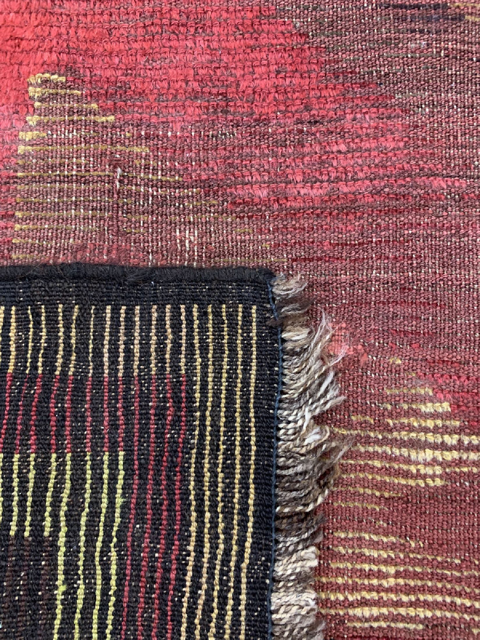 Detail f: Louri Gabbeh antik, Persien, 19.Jhd, Wolle auf Wolle, ca. 322 x 159 cm, EHZ: 3-4