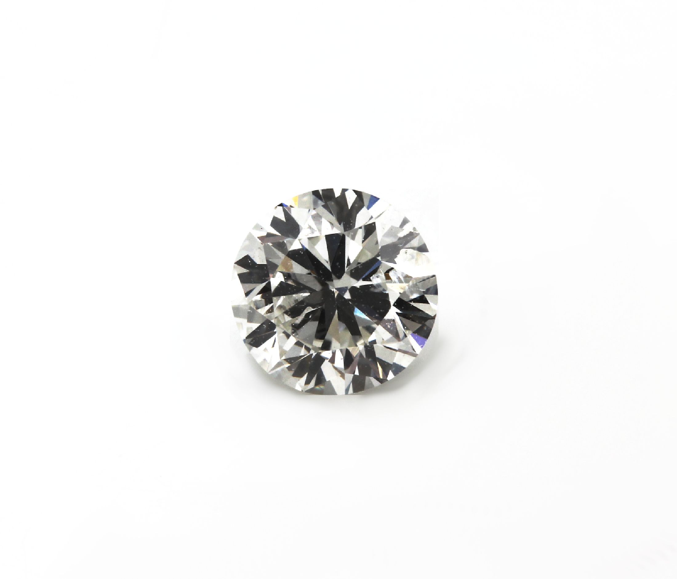 Loser Brillant, 0.71 ct l.get.Weiß(I)/p2, mit GIA-Expertise