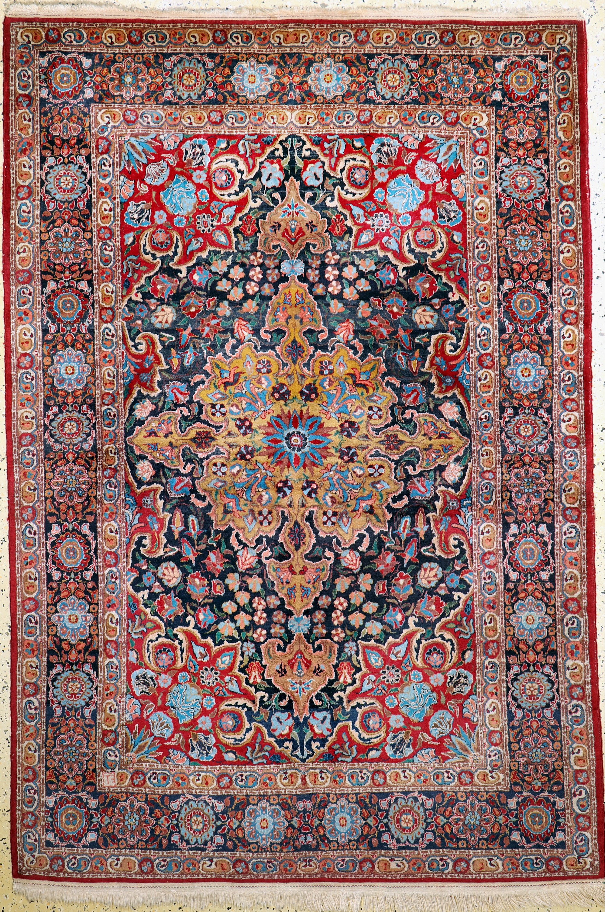 Khorasan alt, Persien, um 1960, Wolle auf Baumwolle, ca. 224 x 155 cm, EHZ: 2