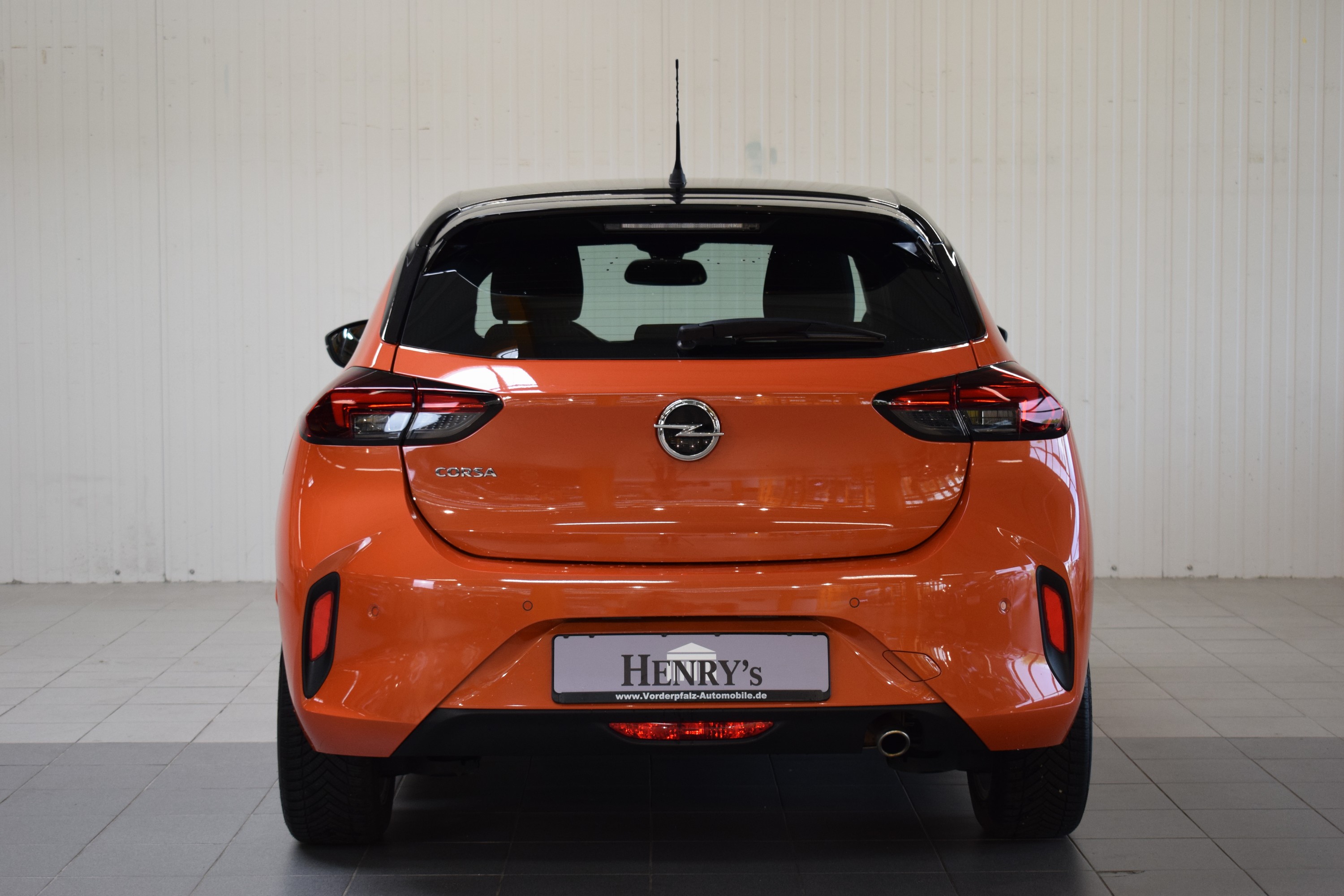 Detail d: Opel Corsa 1.2 GS-Line, EZ 12/2020, Laufleistung 61.700km, 74kW/101 PS, HU abgelaufen, Schaltgetriebe, Orange, Teilleder schwarz, Navigationssystem, ...