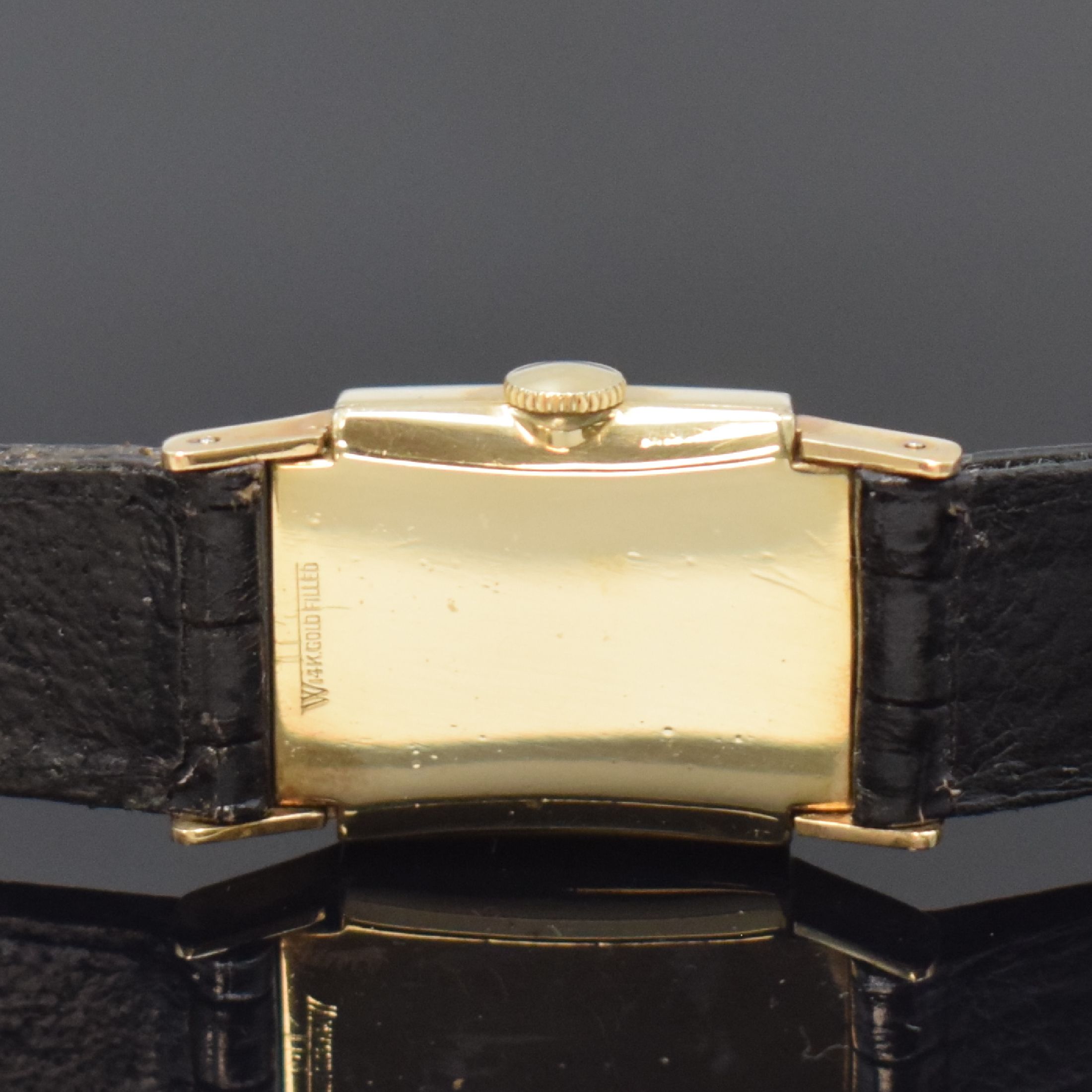 Detail g: ELGIN / GALMOR 3 Armbanduhren, USA um 1930 - 1950, Handaufzug, 1) LORD ELGIN, 2-tlg. 14k gold-filled Geh., Boden aufgedr., silb. Zifferbl. pat., ...