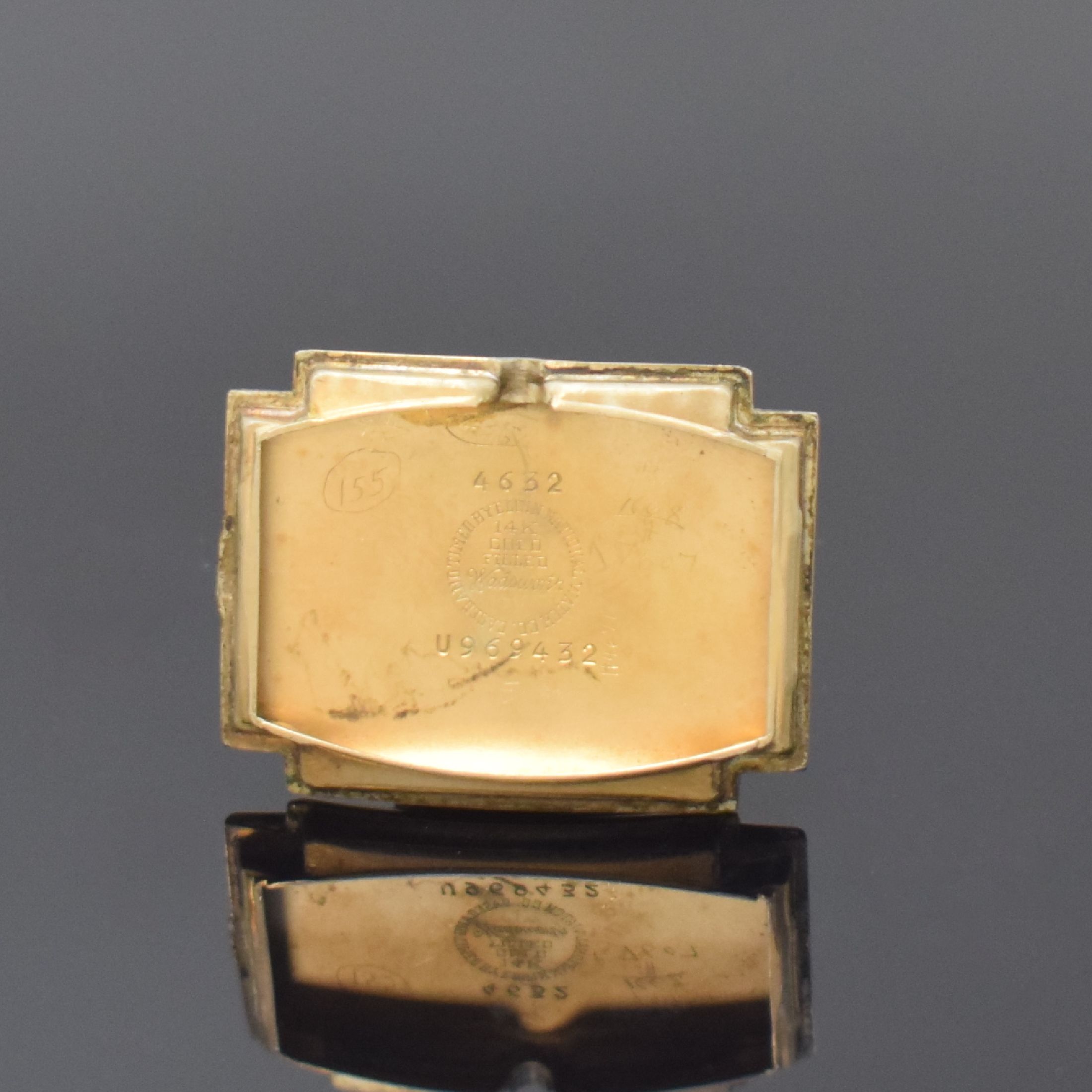 Detail h: ELGIN / GALMOR 3 Armbanduhren, USA um 1930 - 1950, Handaufzug, 1) LORD ELGIN, 2-tlg. 14k gold-filled Geh., Boden aufgedr., silb. Zifferbl. pat., ...