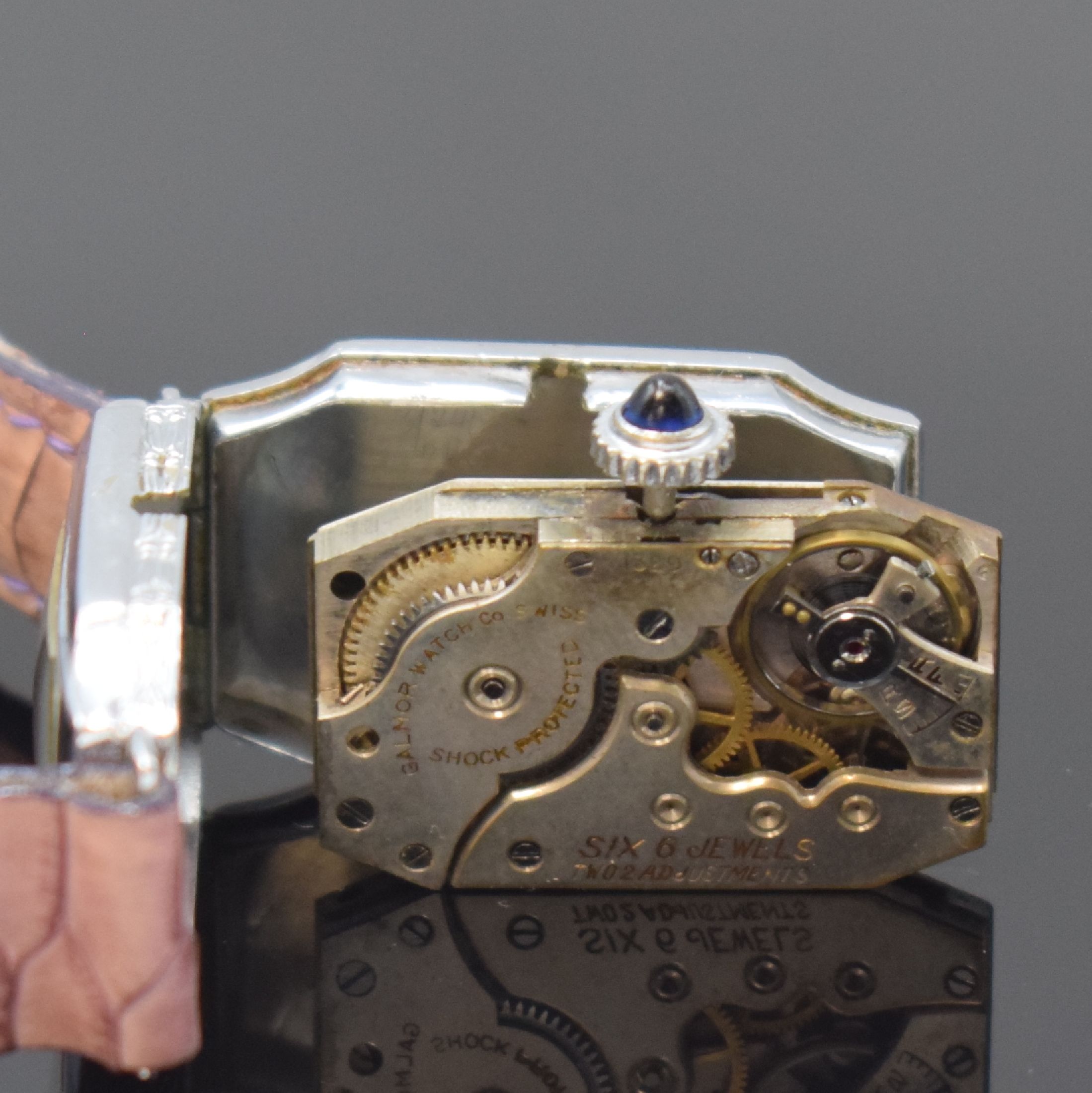 Detail l: ELGIN / GALMOR 3 Armbanduhren, USA um 1930 - 1950, Handaufzug, 1) LORD ELGIN, 2-tlg. 14k gold-filled Geh., Boden aufgedr., silb. Zifferbl. pat., ...
