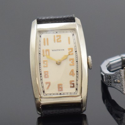 26728008c - WALTHAM 3 rechteckige gold-filled Armbanduhren