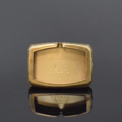 26728008f - WALTHAM 3 rechteckige gold-filled Armbanduhren