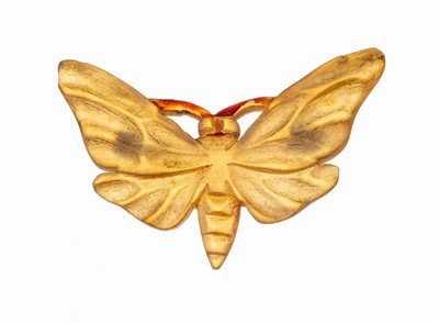 Image 26728230 - Schmetterlingsbrosche Frankreich um 1900