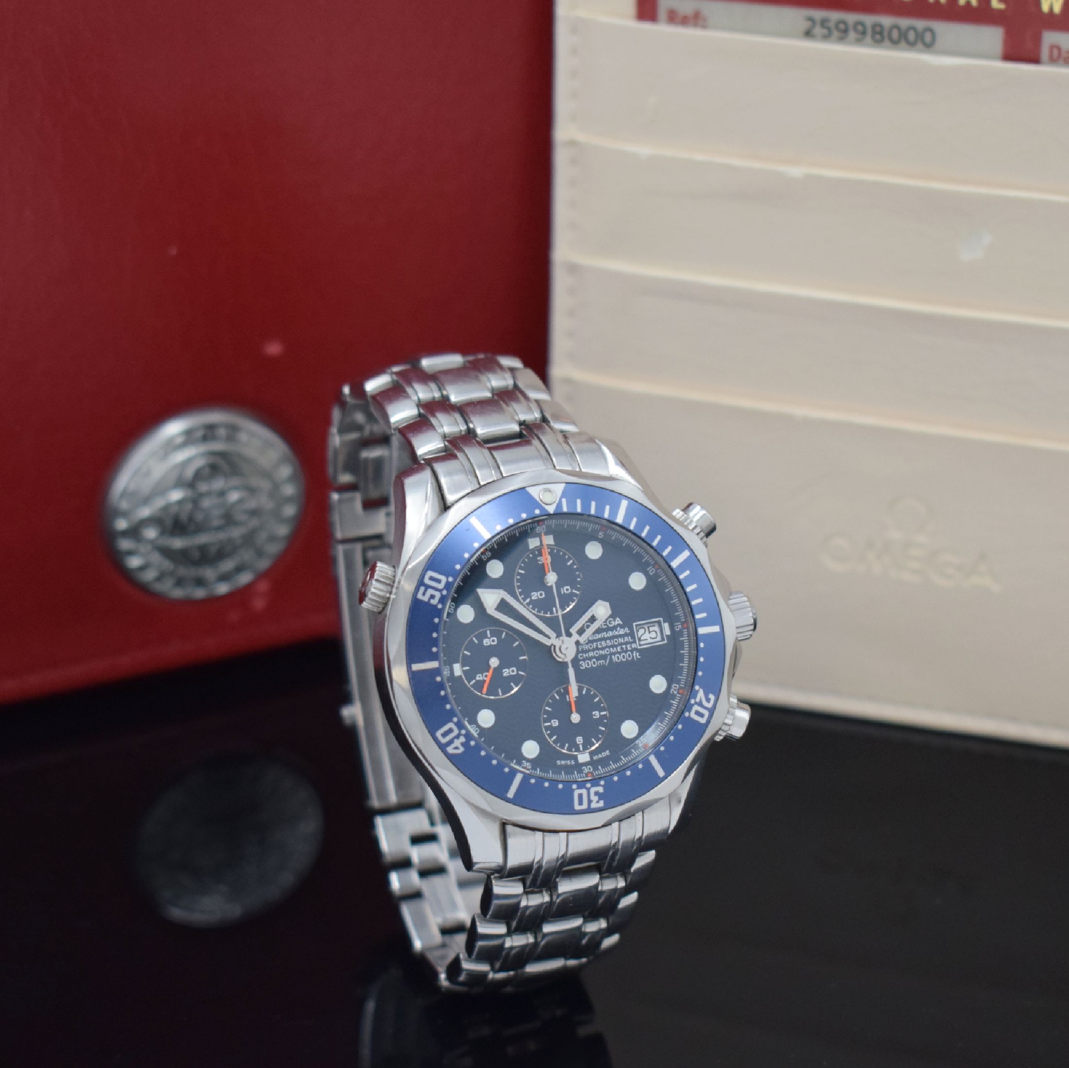 Detail b: OMEGA Herrenarmbanduhr Chronometer Modell Seamaster Professional Diver 300M Referenz 178.0514/25998000, Automatik, Schweiz verk. lt. beil. Pap. ...