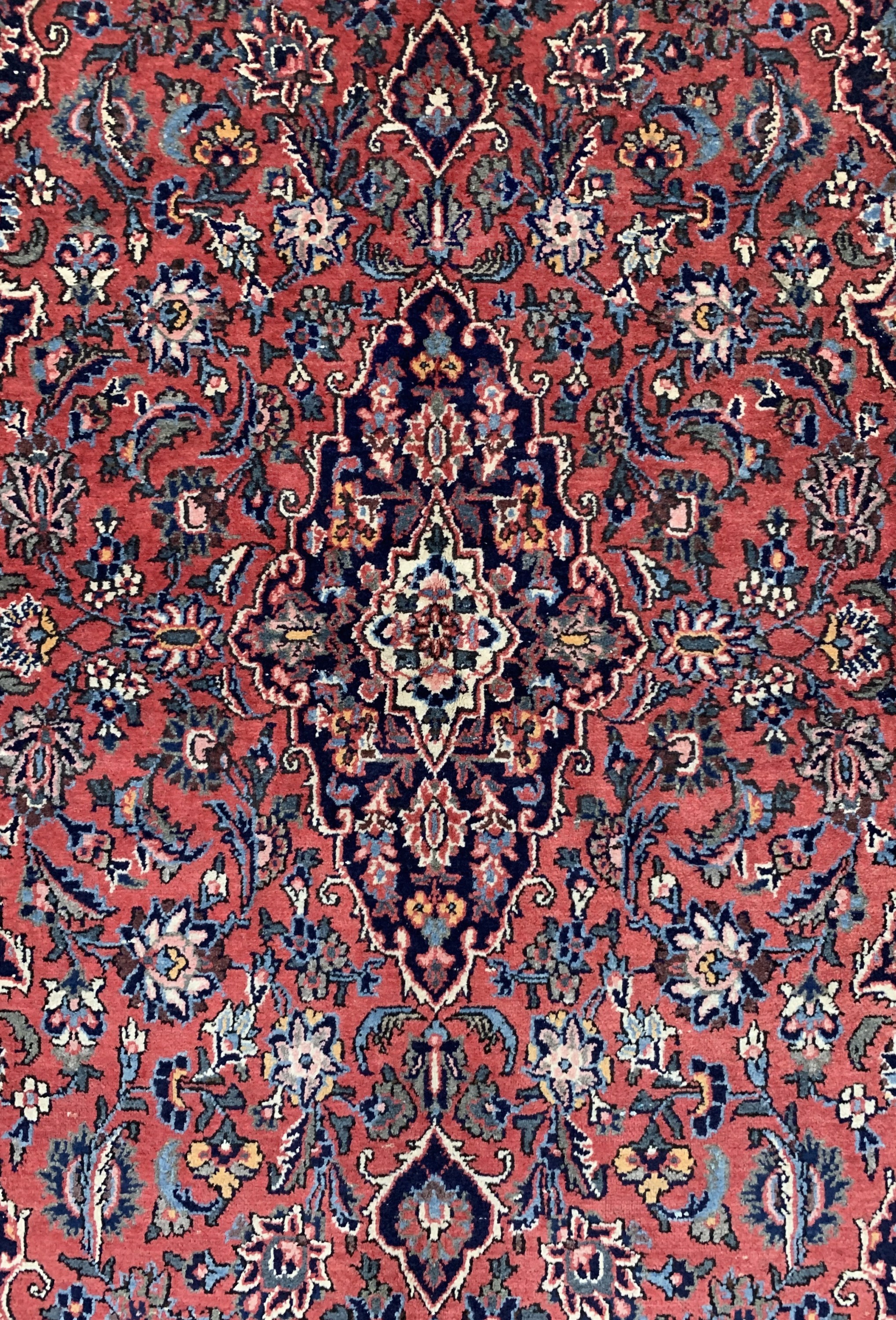 Detail d: 1 paar Keschan alt, Persien, ca. 60 Jahre, Wolle auf Baumwolle, ca. 210 x 132 cm, EHZ: 2