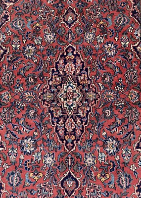26731186a - 1 pair Kashan old, Persia, approx. 60 years, wool on cotton, approx. 210 x 132 cm, condition: 2. Rugs, Carpets & Flatweaves