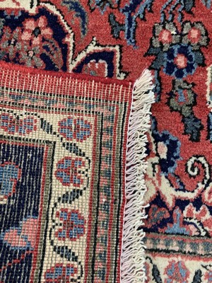26731186f - 1 pair Kashan old, Persia, approx. 60 years, wool on cotton, approx. 210 x 132 cm, condition: 2. Rugs, Carpets & Flatweaves