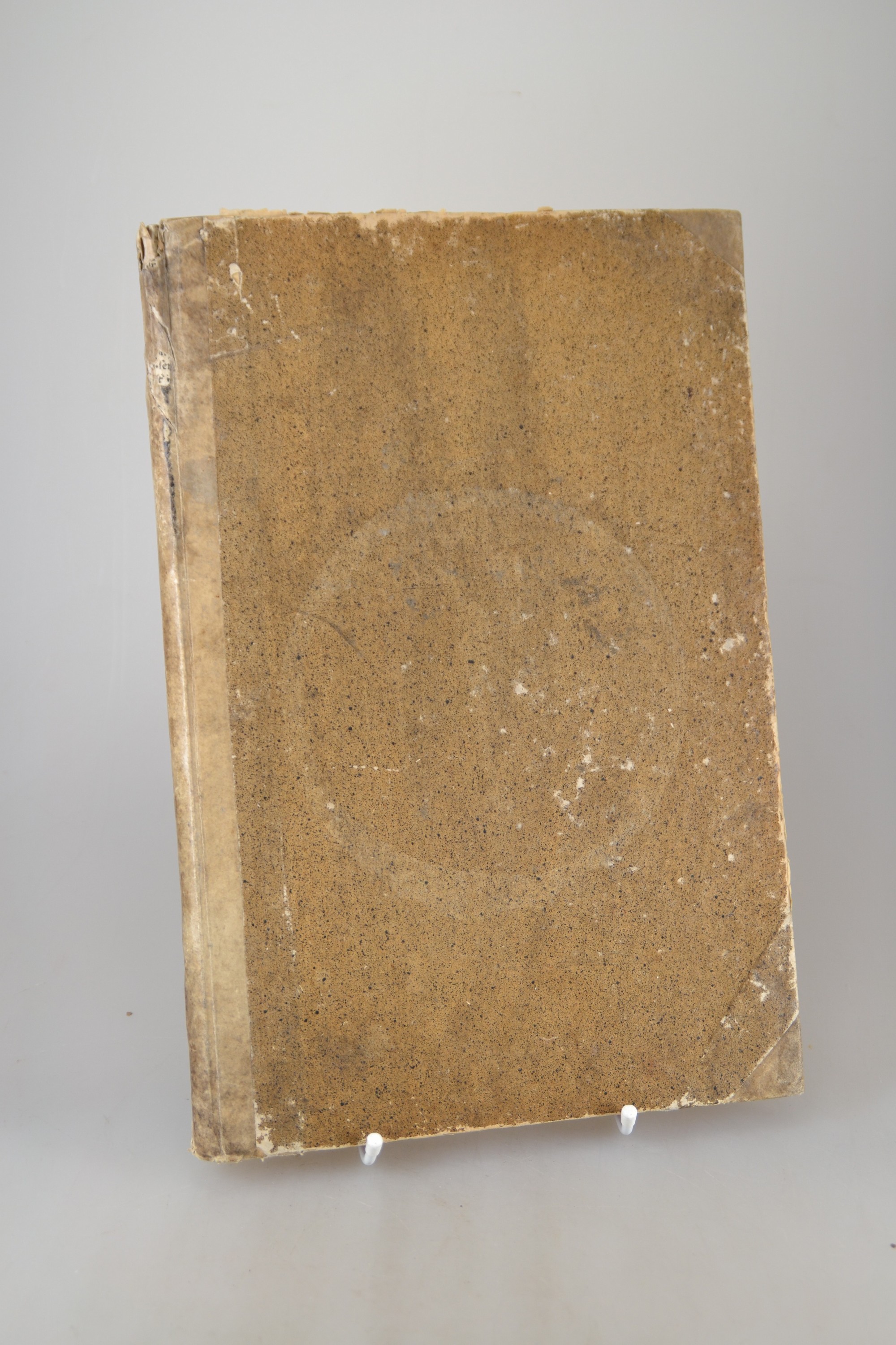Detail a: Clemens Schubert und David Chyträus: Libri Quatuor De Scrupulis chronologor(um), Straßburg, Bernhard Jobin o.J. (1575), 84 Bl., Kartoneinband ...