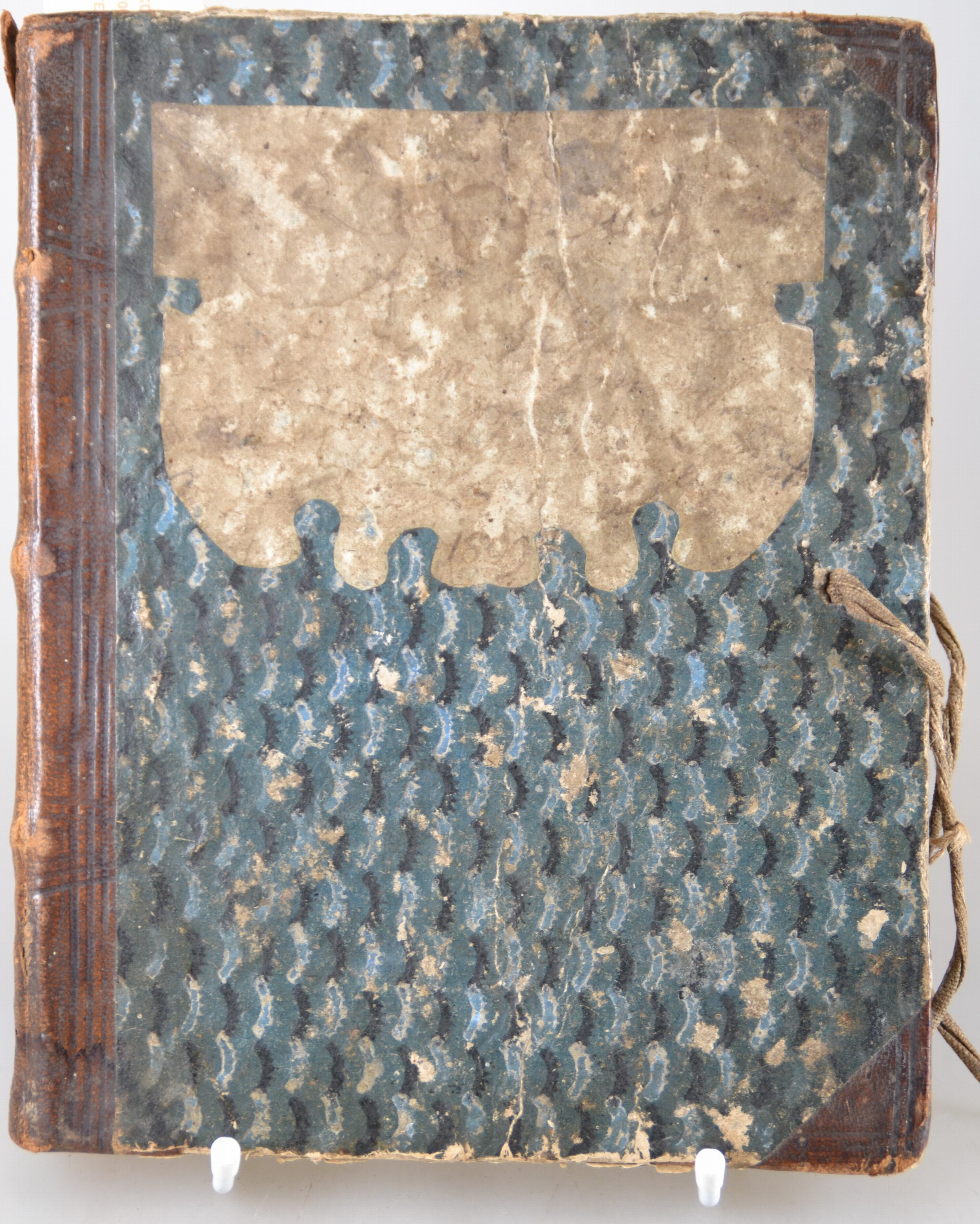 Detail a: Handschriftliches medizinisches Rezeptbuch, deutsch, datiert 1806/09, 79 ungezählte Blätter + Register, Vorsatz mit Besitzvermerk "Johann ...