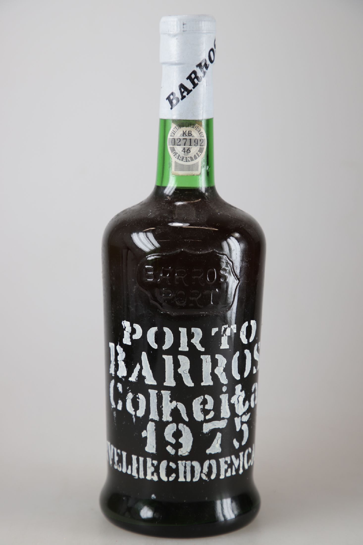 1 Flasche 1975 Barros Colheita, Portugal, abgefüllt 1985, ca. 75cl, 20% Vol., Füllniveau 3,5 cm