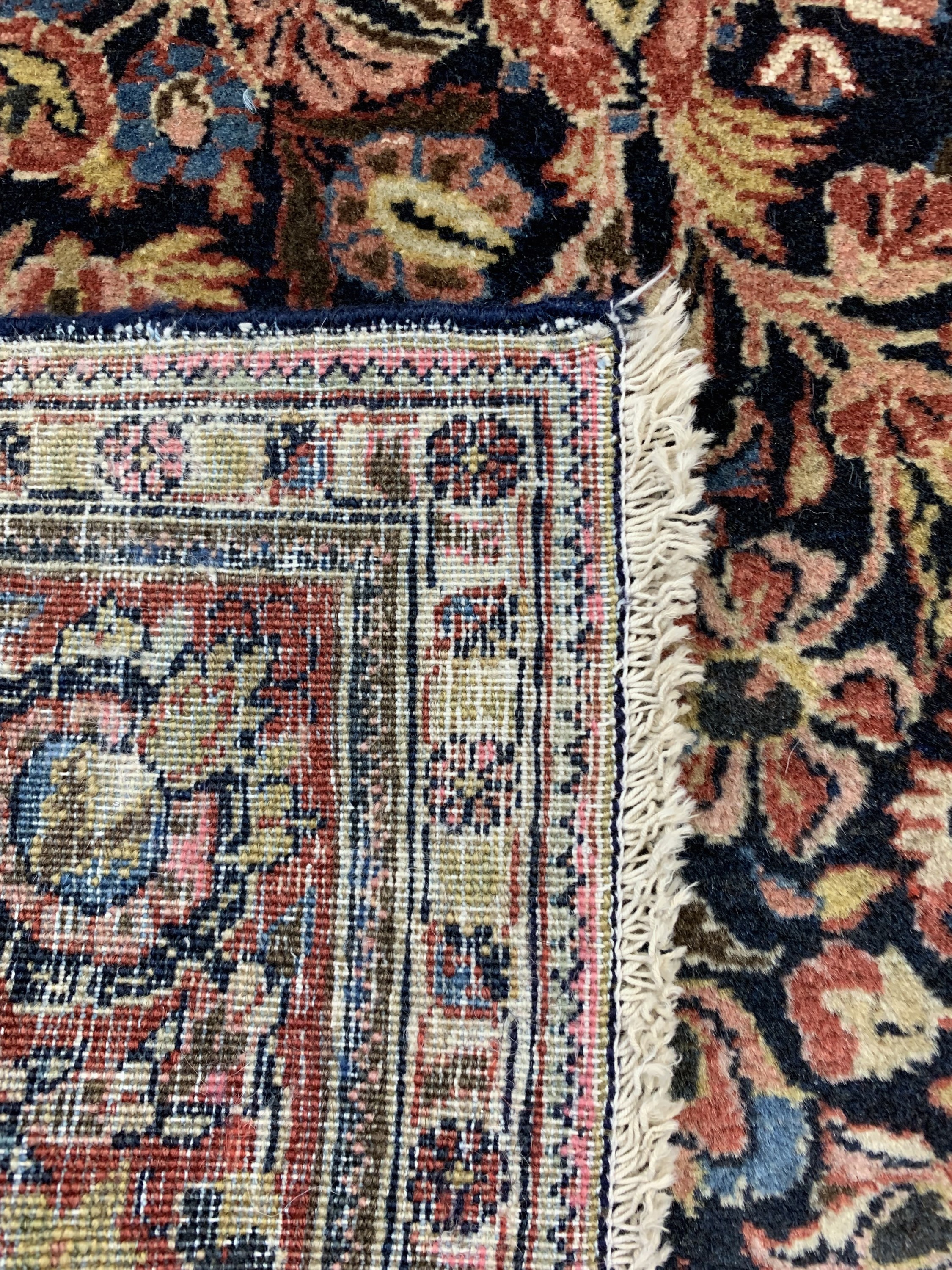 Detail e: Djosan alt, Persien, um 1950, Wolle auf Baumwolle, ca. 198 x 127 cm, EHZ: 2