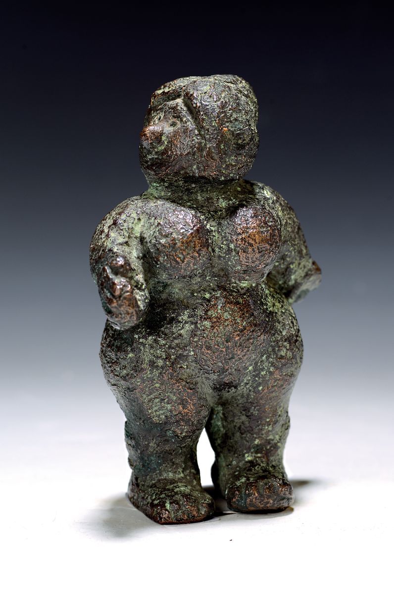 Gottfried Kumpf, 1930 Annaberg im Lammertal -2022 Wien, Bronzeplastik, "Eva" (2008), am Fuß signiert und nummeriert, Ed. 5/150, Venturi ...