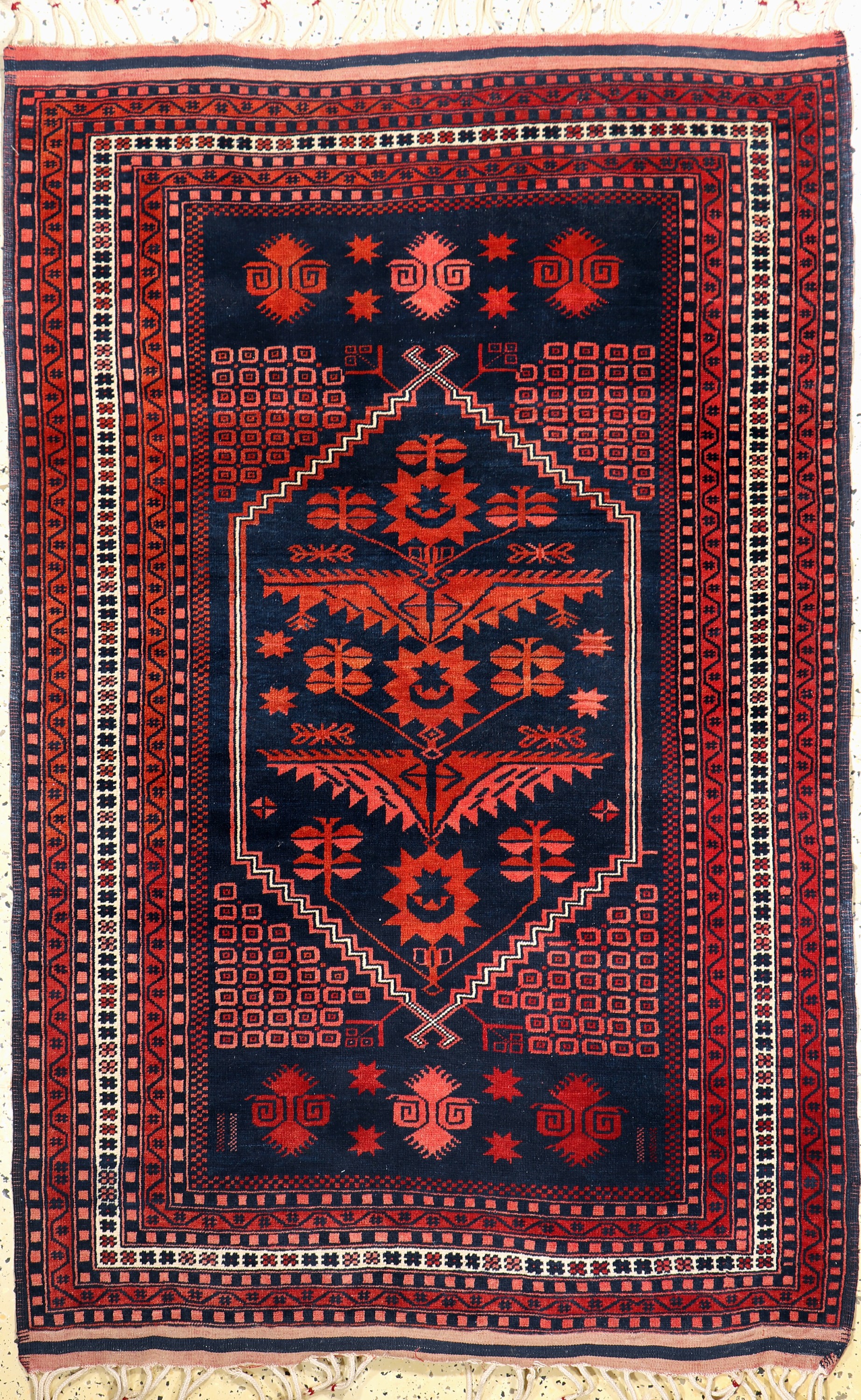 Yagcibedir, Türkei, um 1960, Wolle auf Wolle, ca. 180 x 115 cm, EHZ: 2