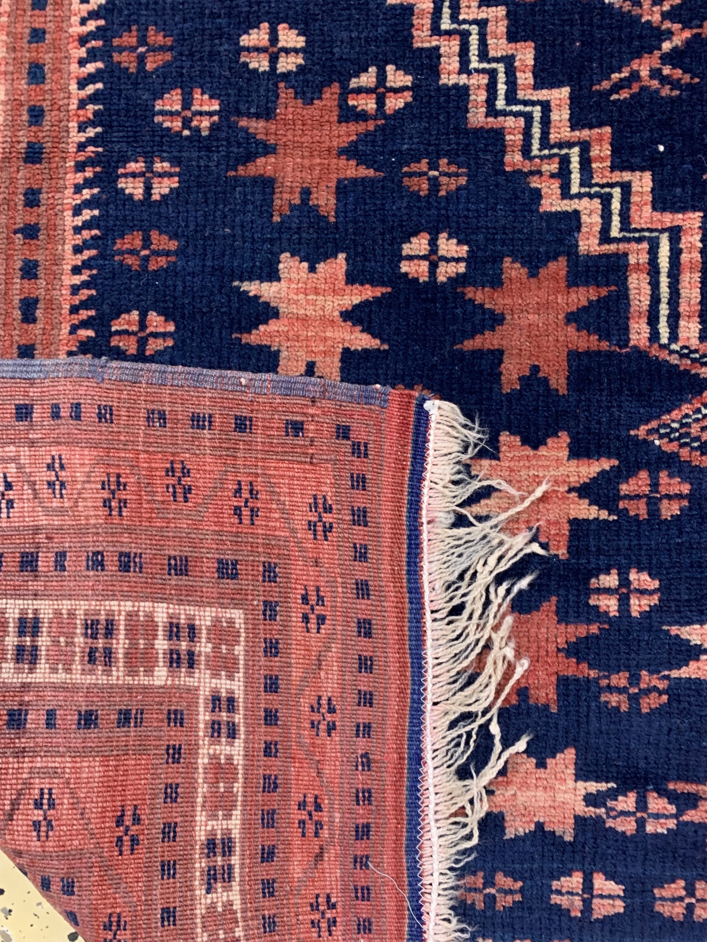 Detail c: 2 Lot Yagcibedir, Türkei, um 1960, Wolle auf Wolle, ca. 170 x 113 cm & 105 x 73cm, EHZ: 2