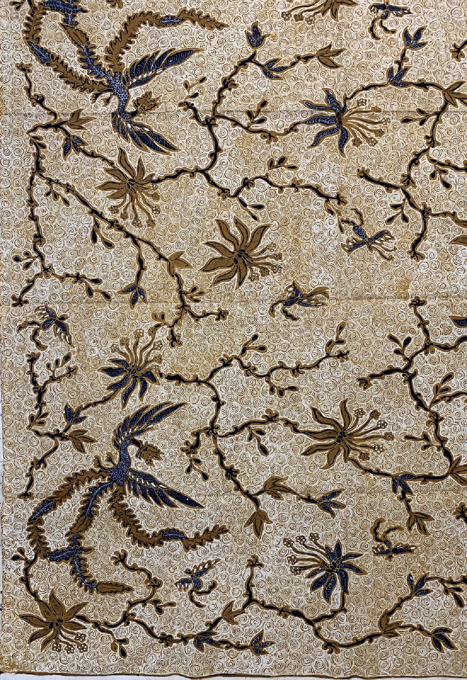 Detail a: 2 Kain Pajang, Sumatra, um 1970, Baumwoll Batik, ca. 240 x 105 cm, Sudagaran und Banyumasan, EHZ: 1-2