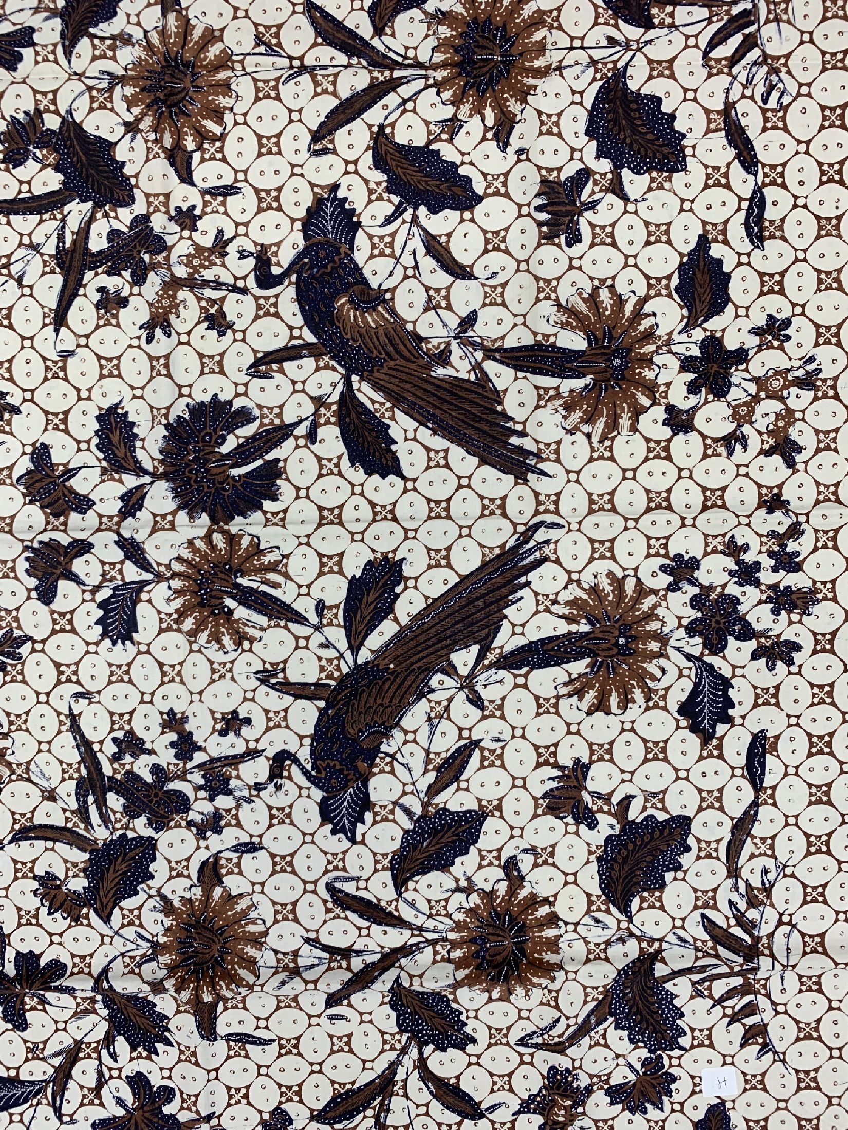 Detail b: 2 Kain Pajang, Sumatra, um 1970, Baumwoll Batik, ca. 240 x 105 cm, Sudagaran und Banyumasan, EHZ: 1-2