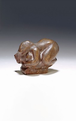 Image 26736105 - Gernot Rumpf, born 1941 Kaiserslautern, femalenude, bronze sculpture, monogram, approx. 8x10x8cm