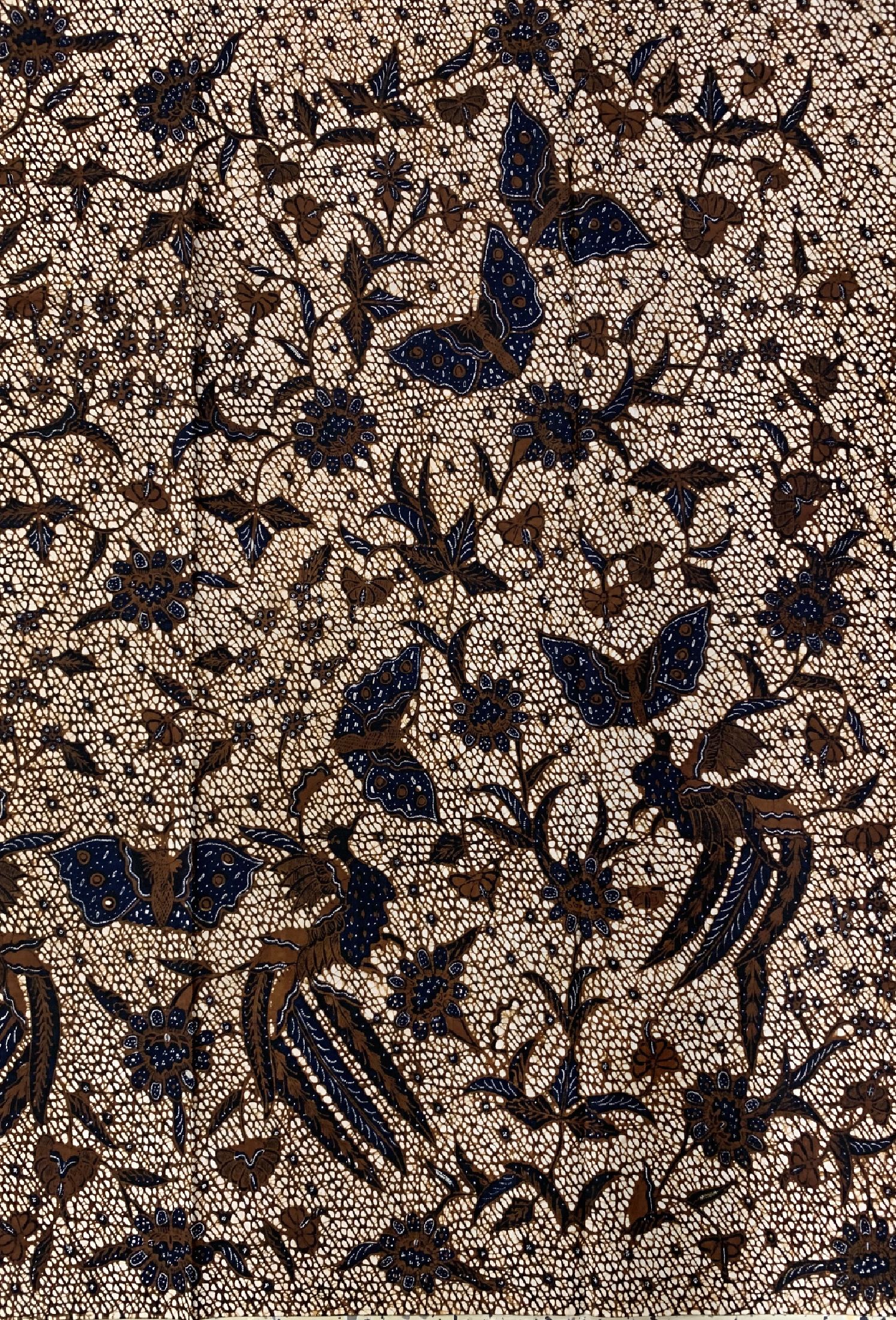 Detail a: 2 Kain Pajang Solo & Yogjakarta, Sumatra/Java, um 1960/70, ca. 245 x 102 cm, EHZ: 1-2