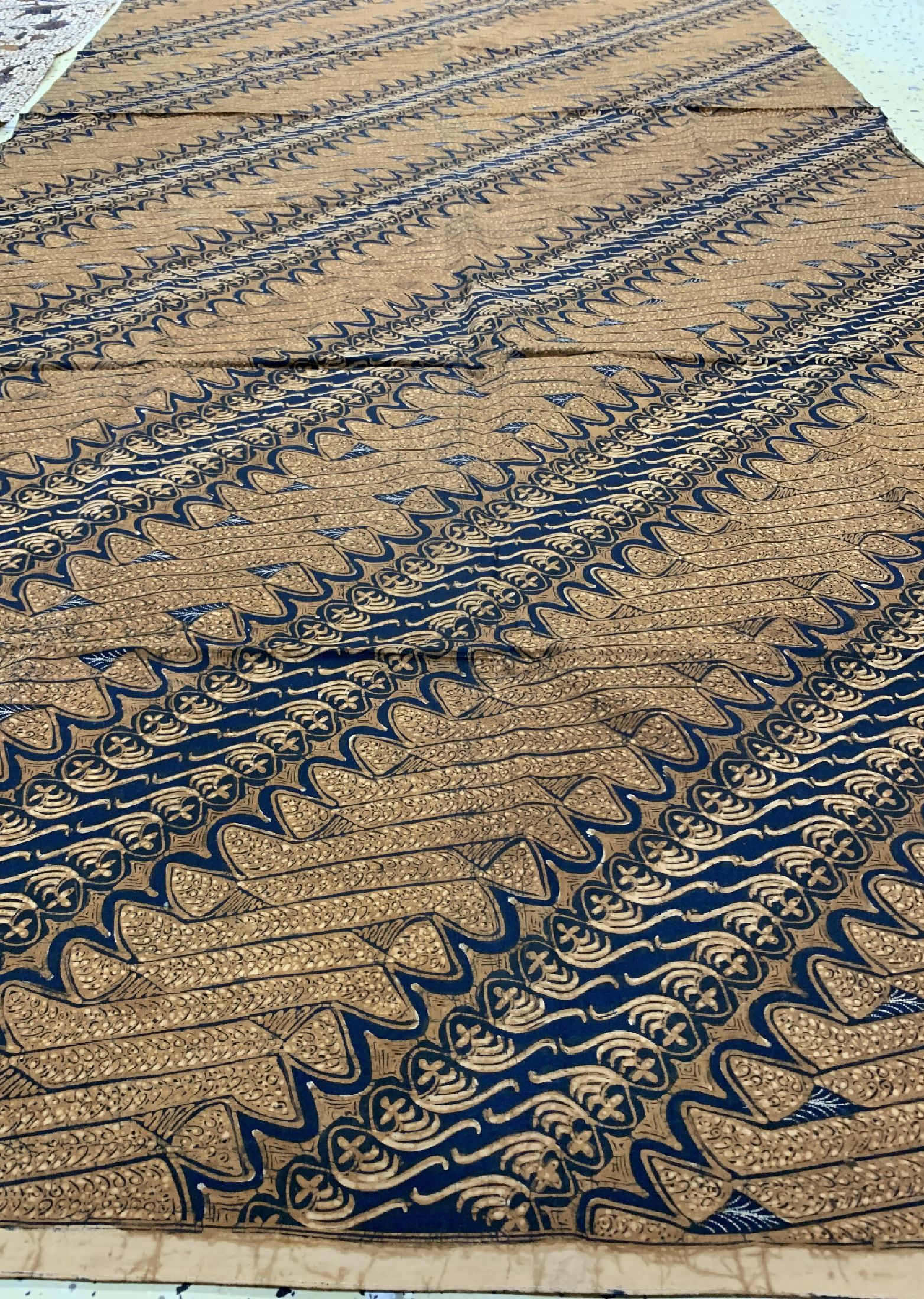 Detail d: 2 Kain Pajang Solo & Yogjakarta, Sumatra/Java, um 1960/70, ca. 245 x 102 cm, EHZ: 1-2