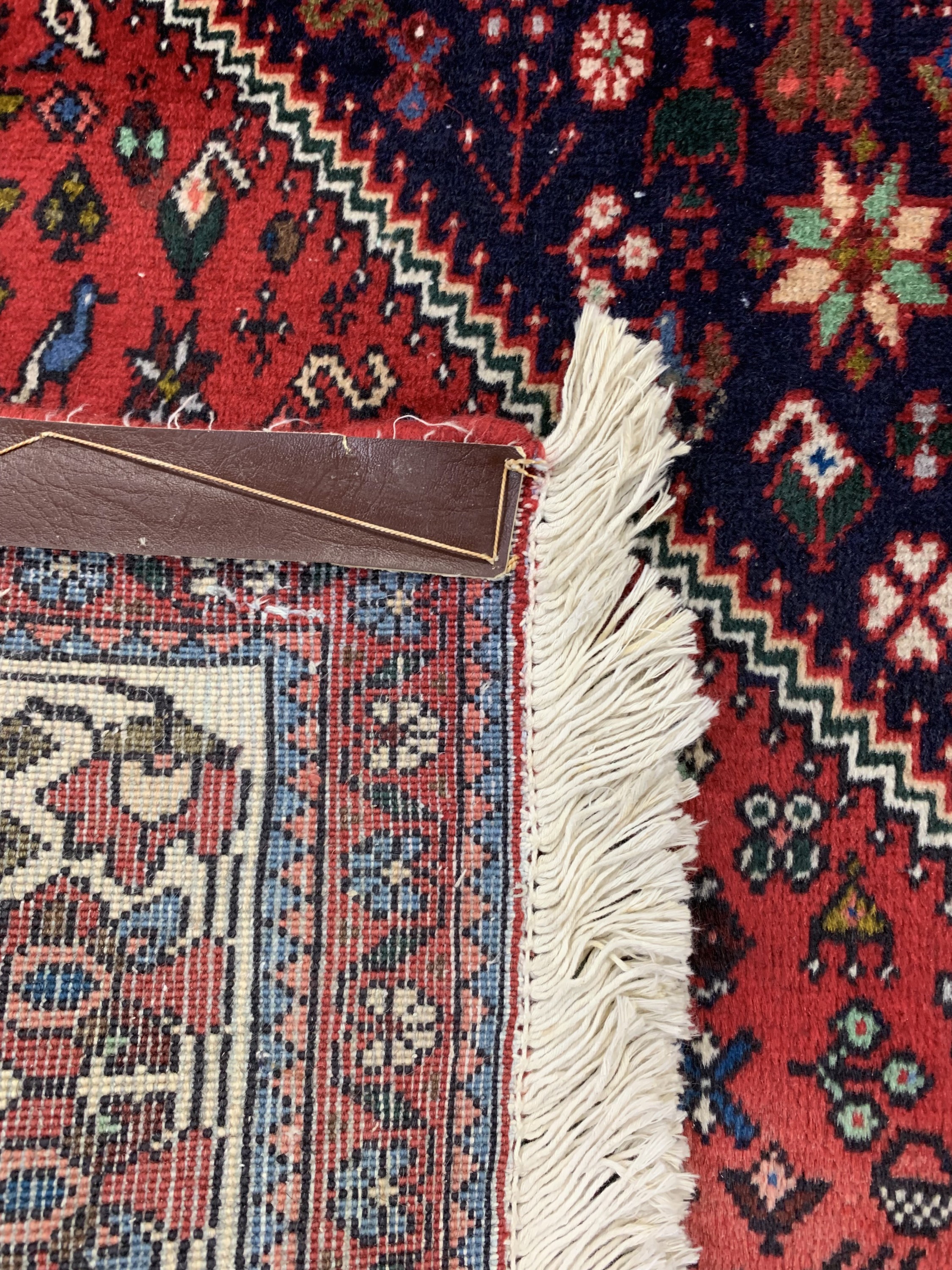 Detail e: Abadeh, Persien, ca. 50 Jahre, Wolle auf Baumwolle, ca. 245 x 150 cm, EHZ: 2