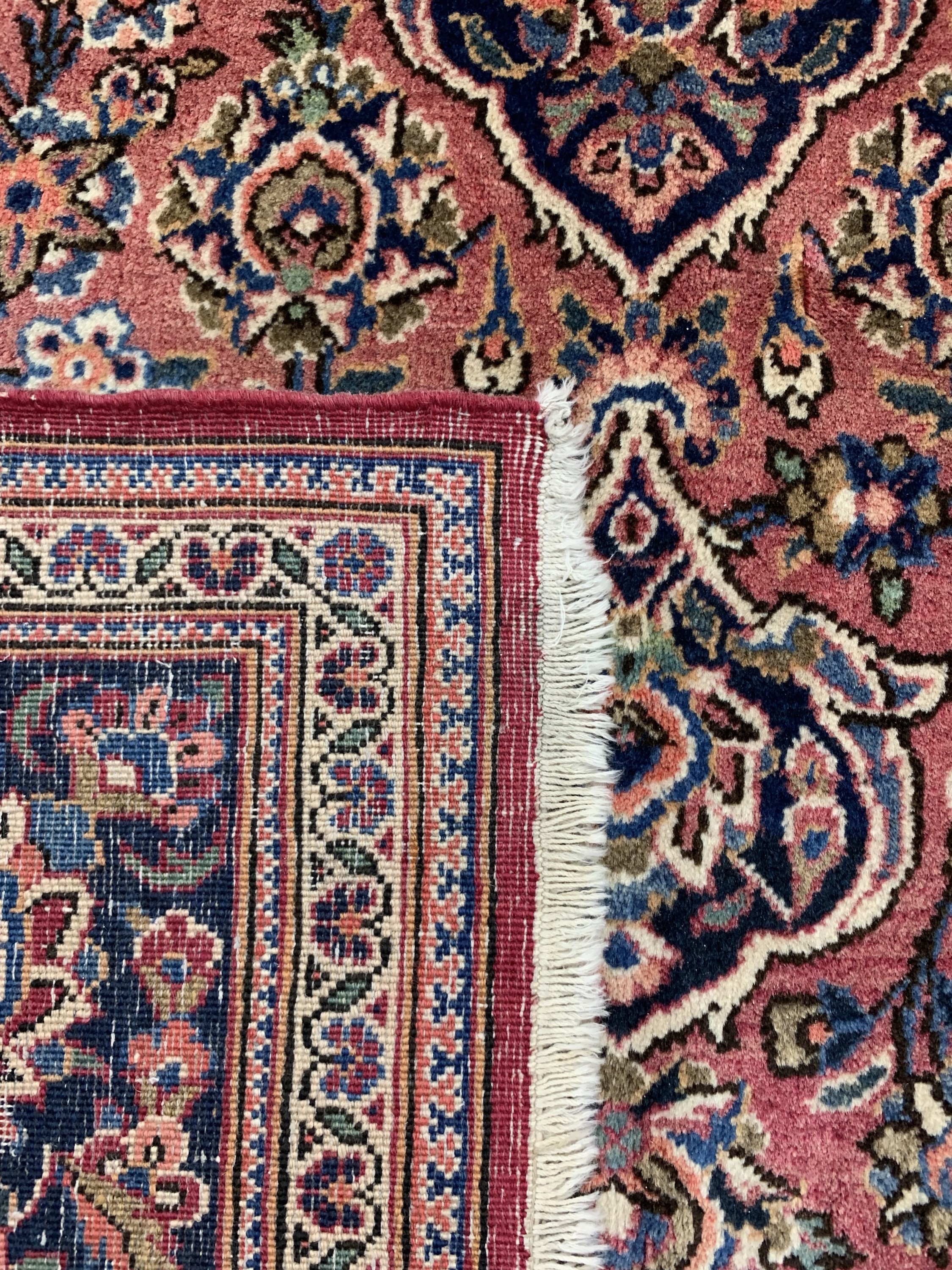 Detail e: Keschan Kork, Persien, um 1950, Korkwolle auf Baumwolle, ca. 210 x 137 cm, EHZ: 2