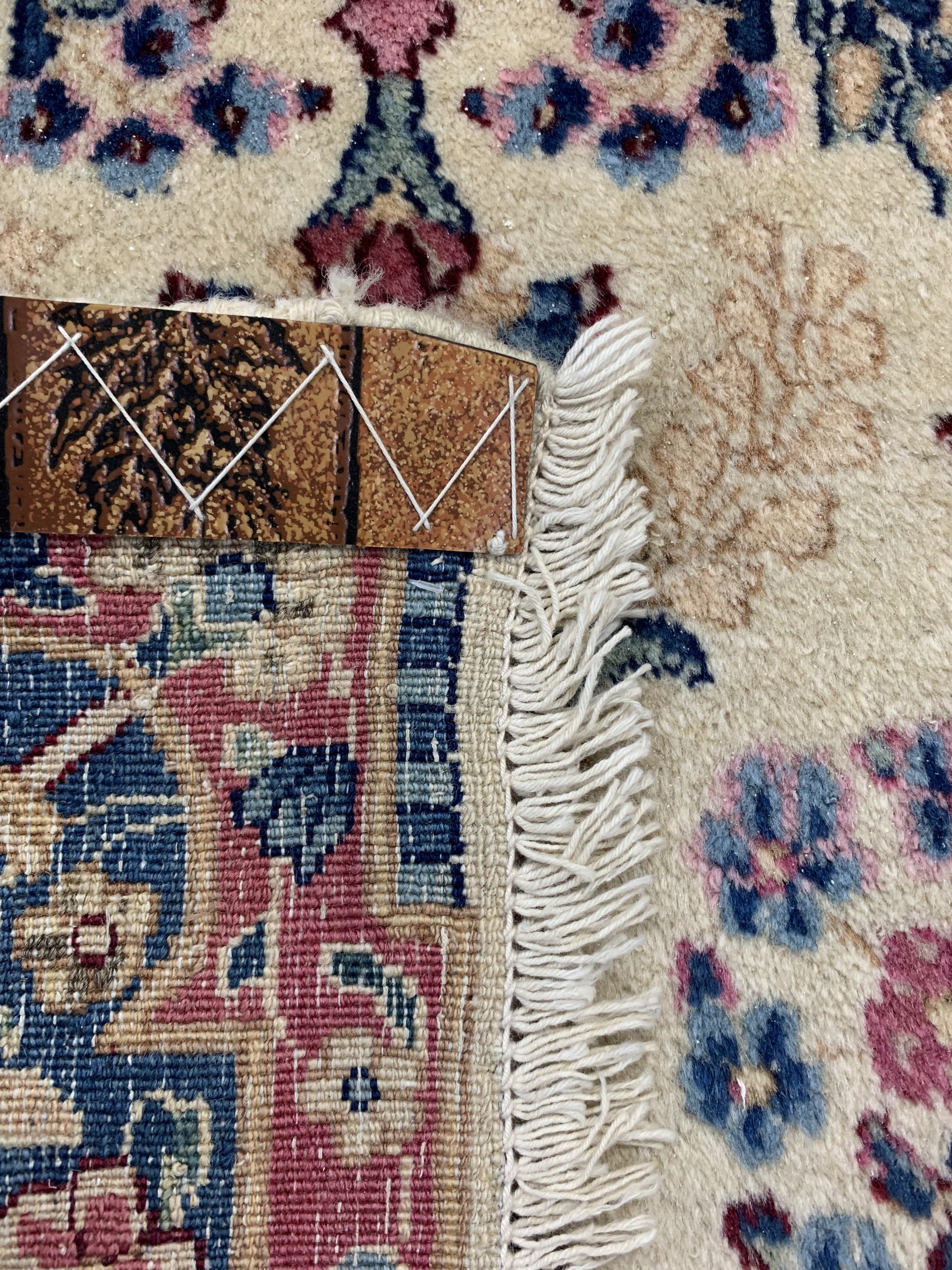 Detail d: Konvolut Sarogh & Kerman, Persien, um 1950, Wolle auf Baumwolle, ca. 120 x 60 cm, EHZ: 2